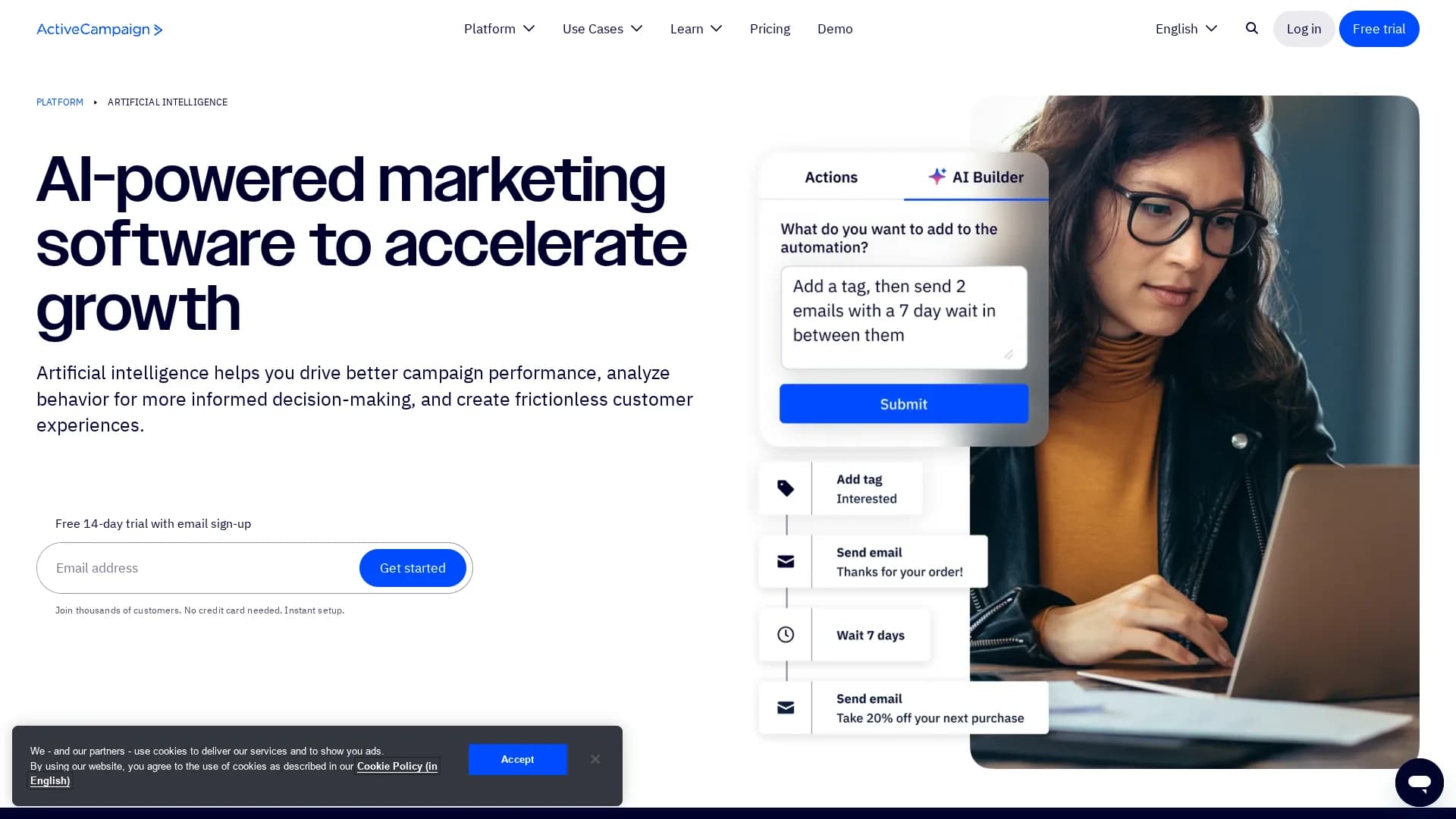 activecampaign-ai homepage