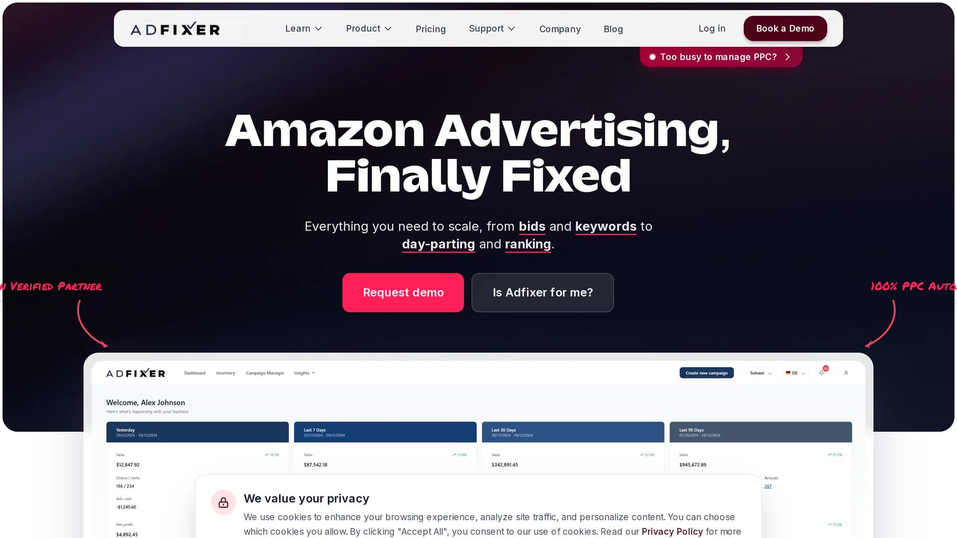 adfixer homepage
