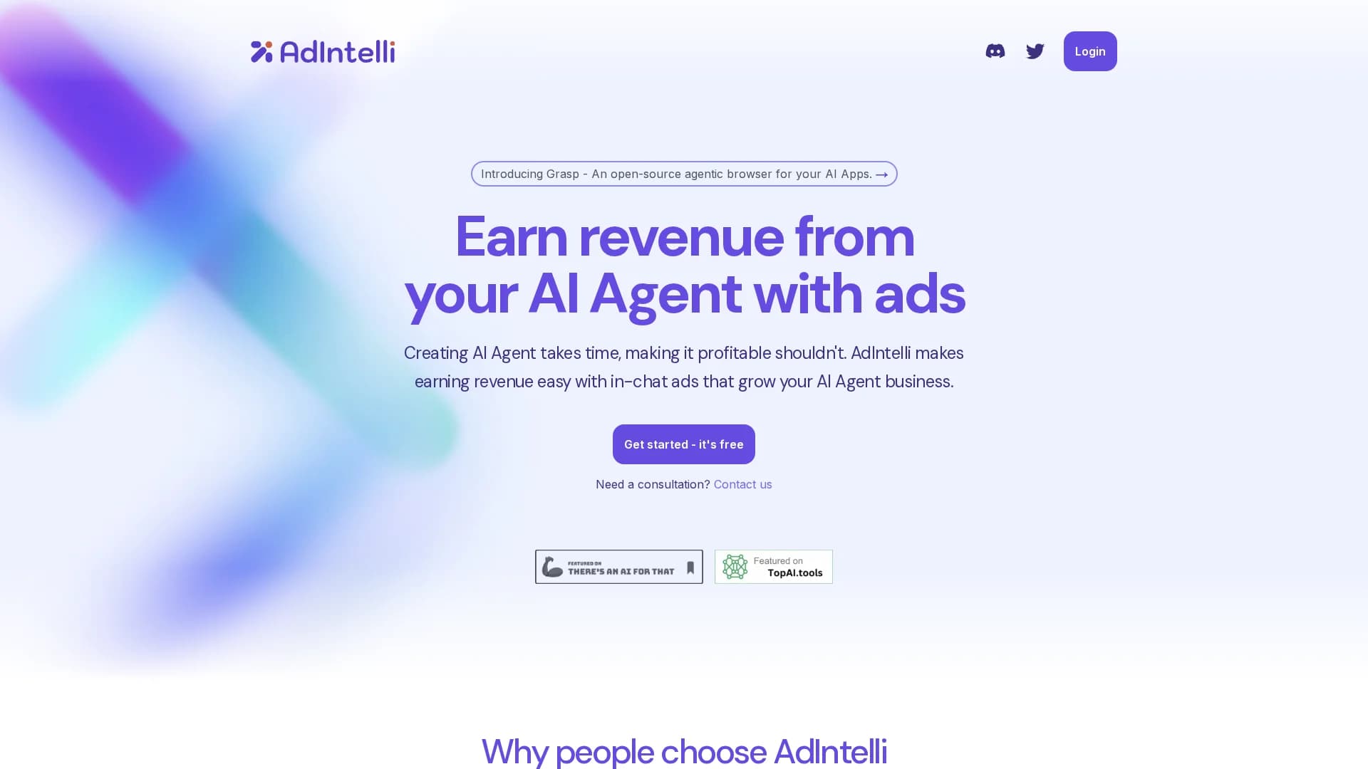 adintelli homepage