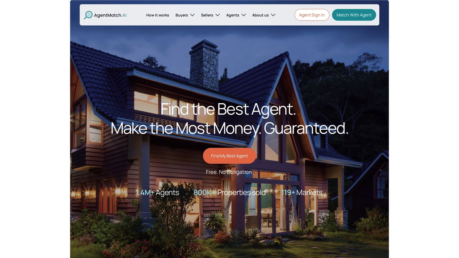 agentmatch-ai homepage