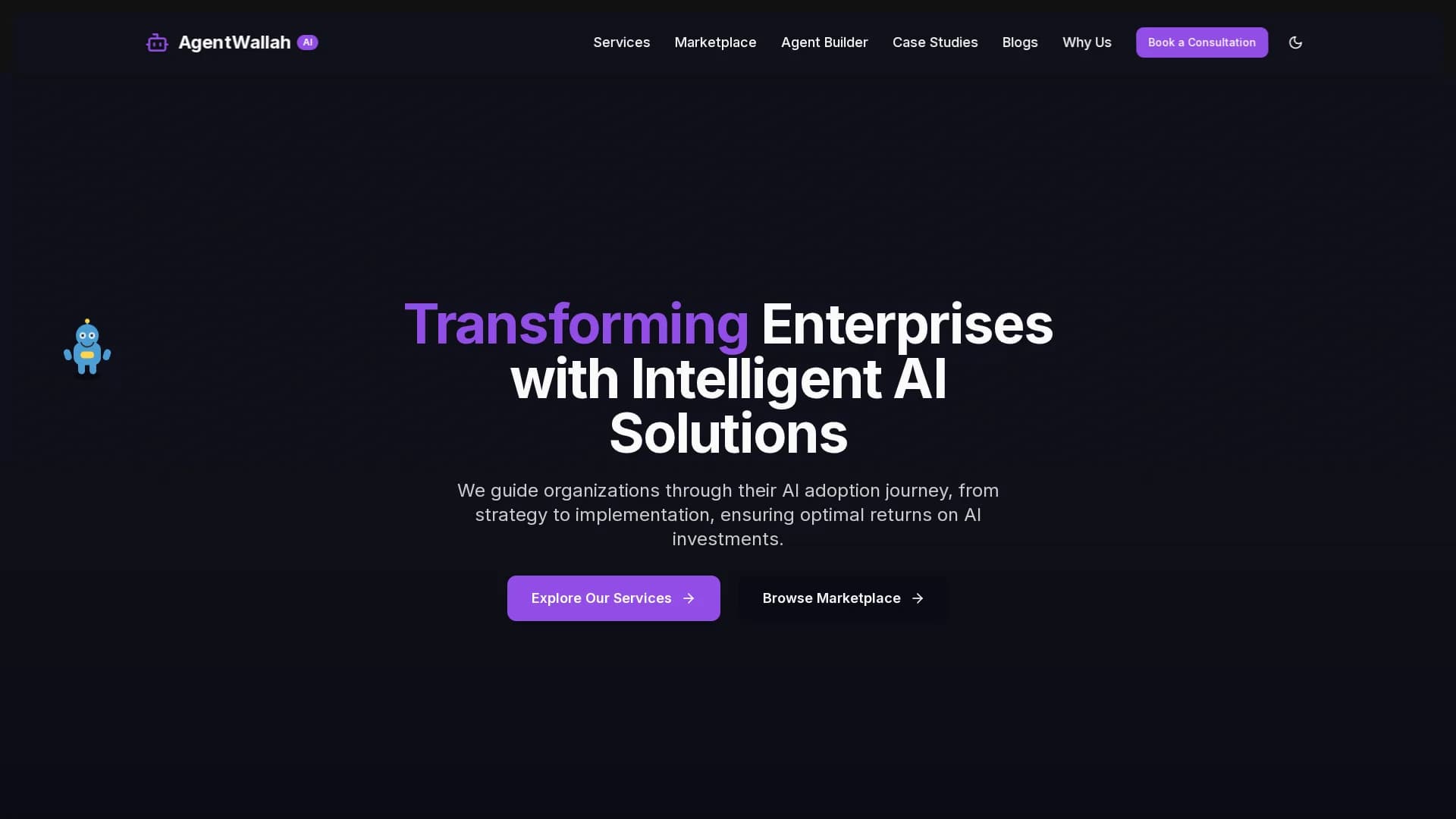 agentwallah homepage