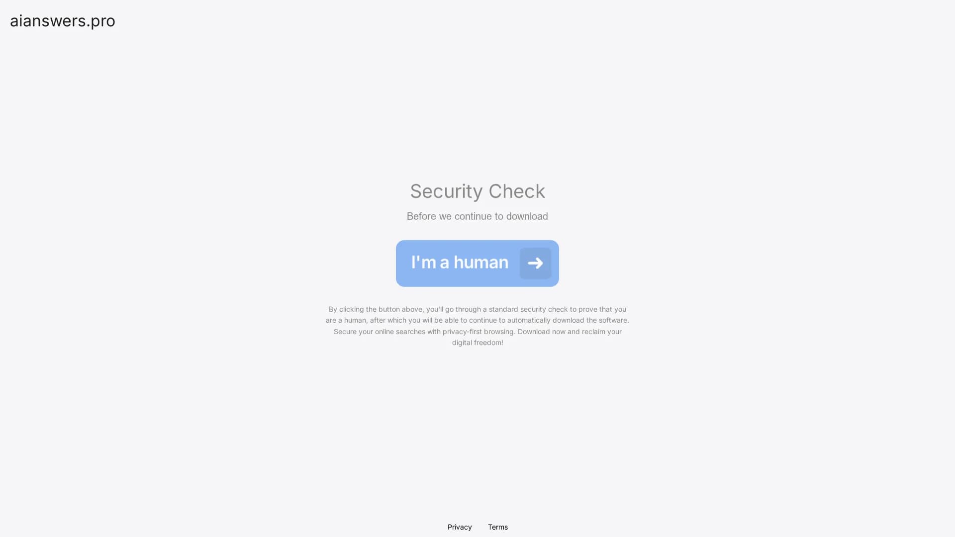 ai-answers-pro homepage