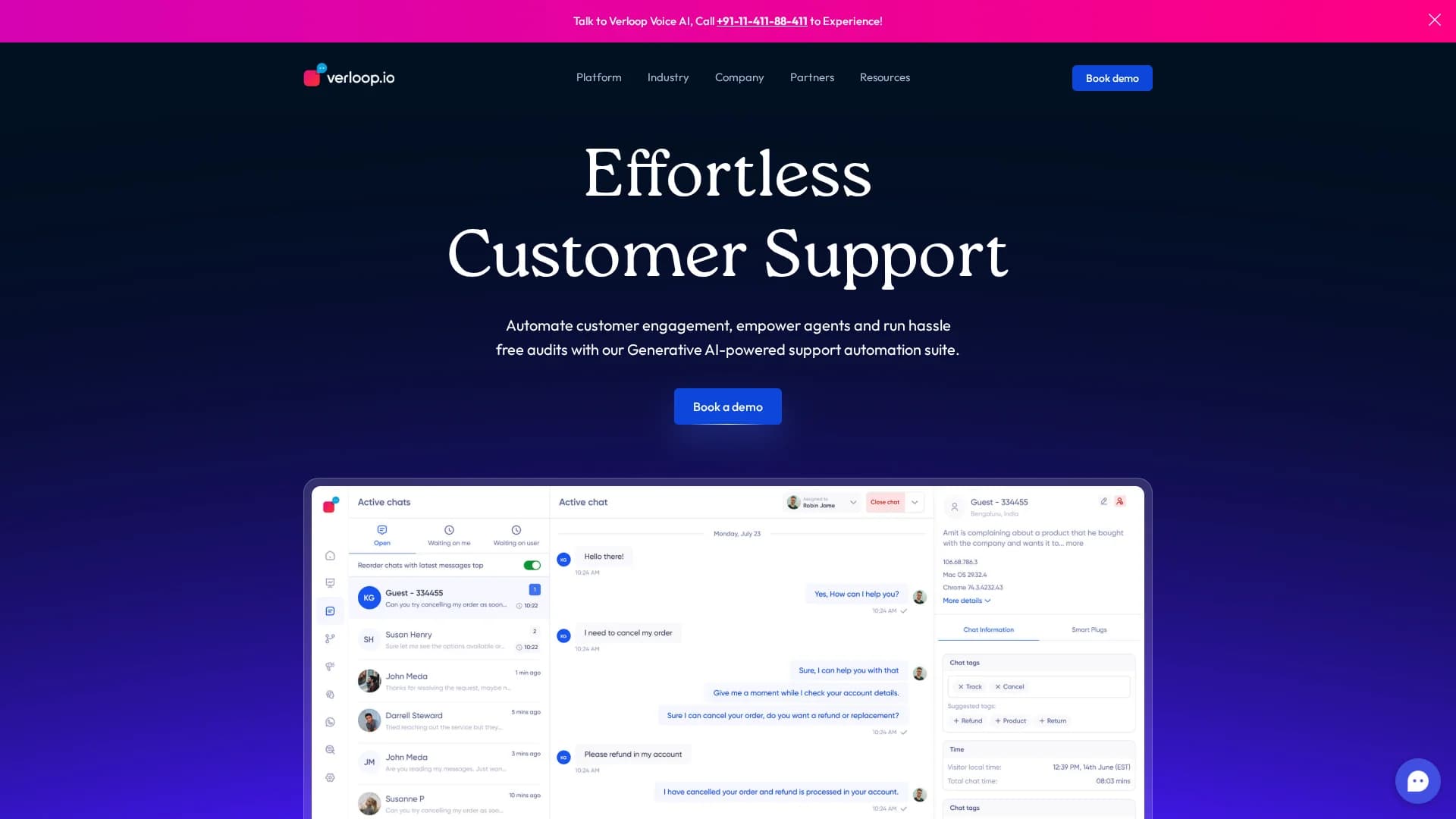 ai-chatbot homepage