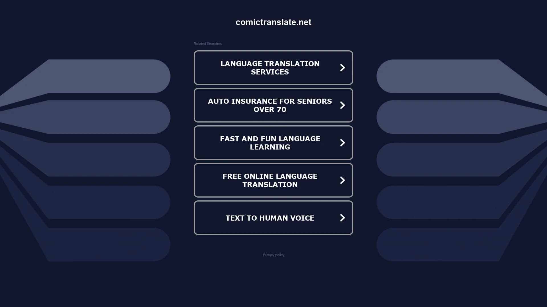 ai-comic-translate homepage