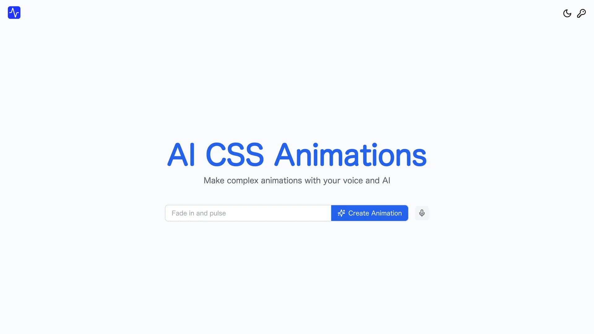 ai-css-animations homepage