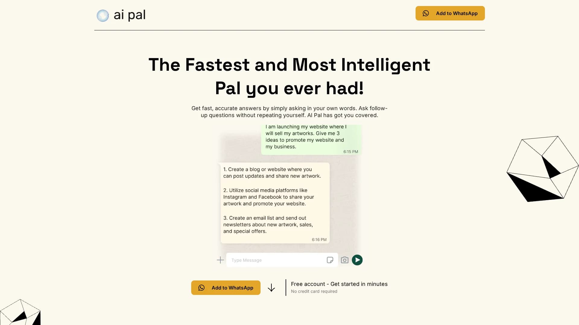 ai-pal homepage