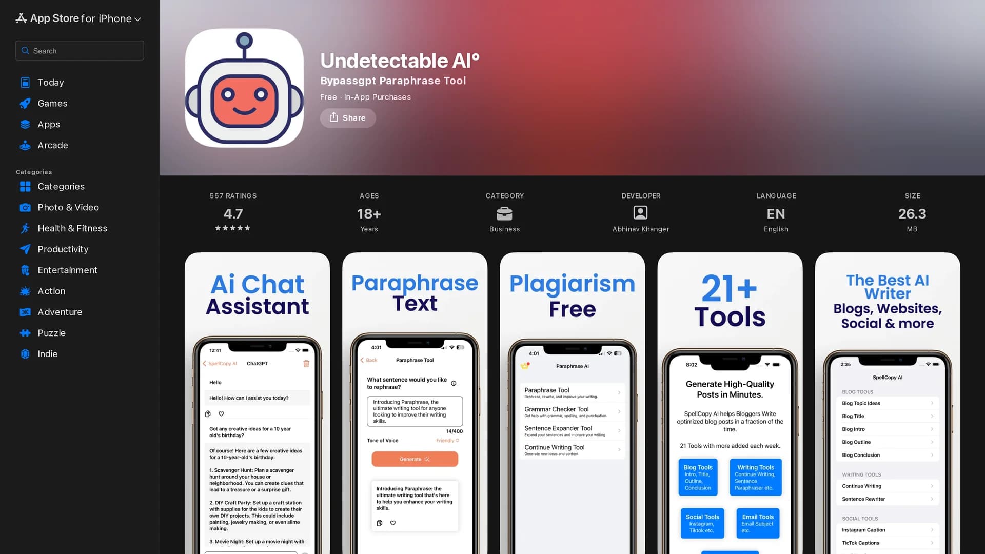 ai-writer-spellcopy homepage