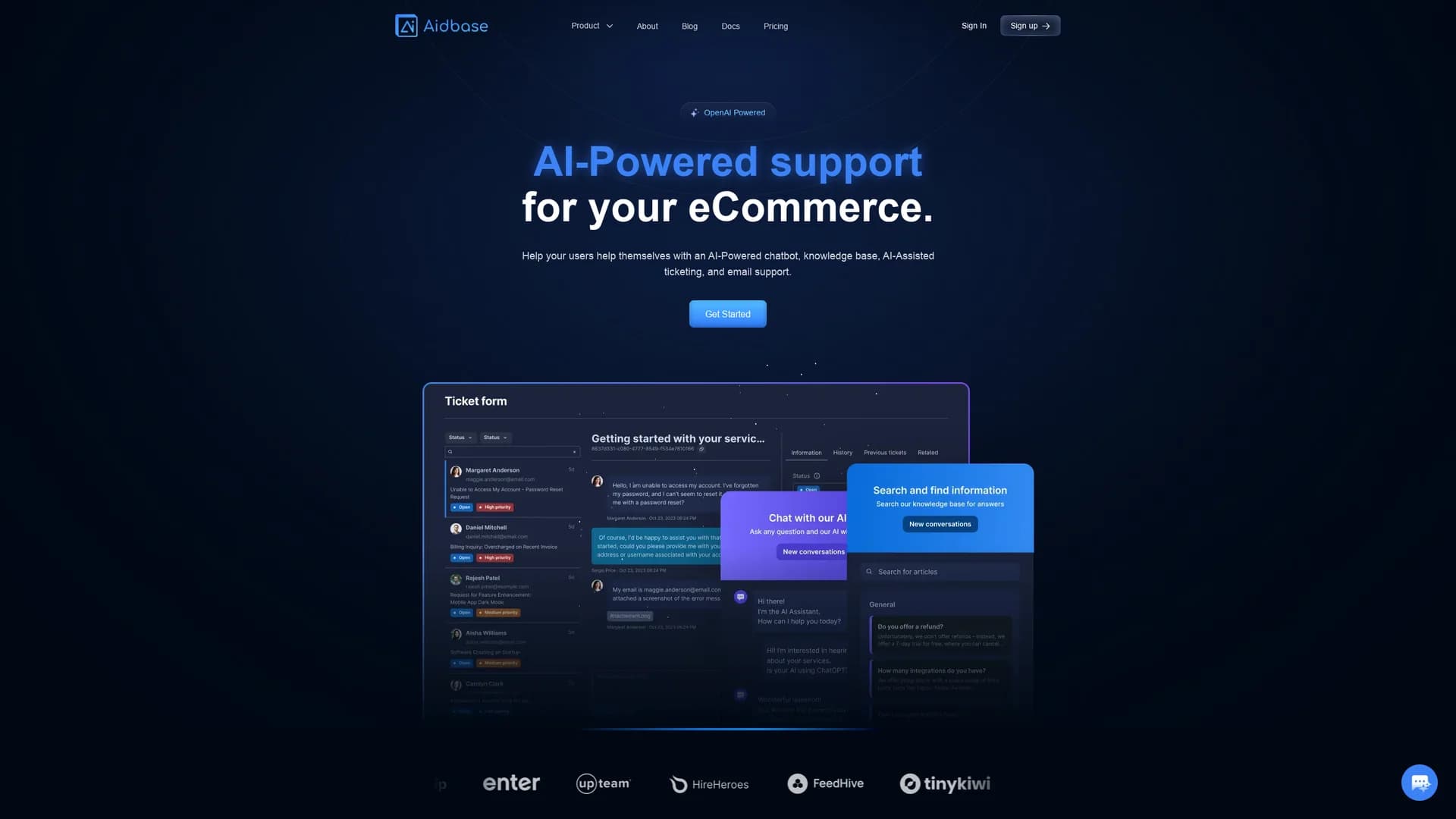 aidbase homepage
