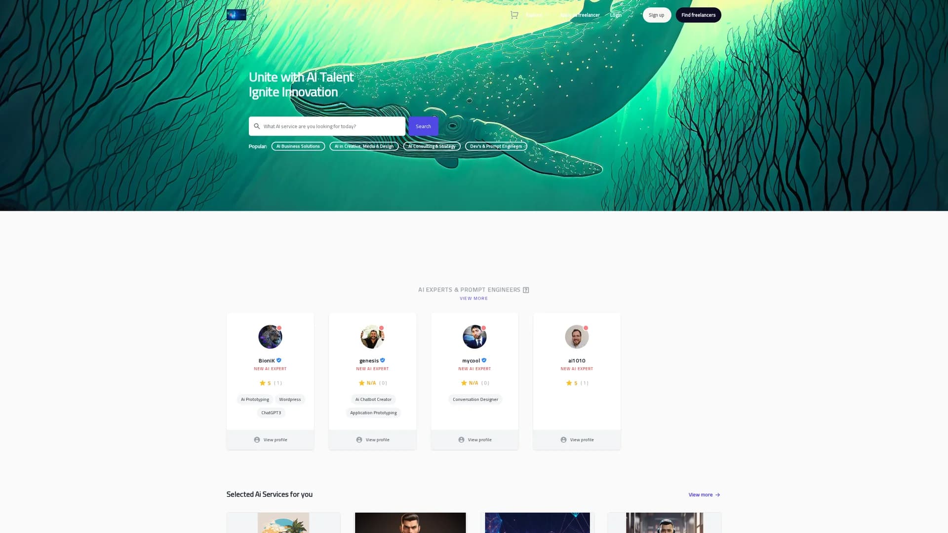 aiexperts-me homepage