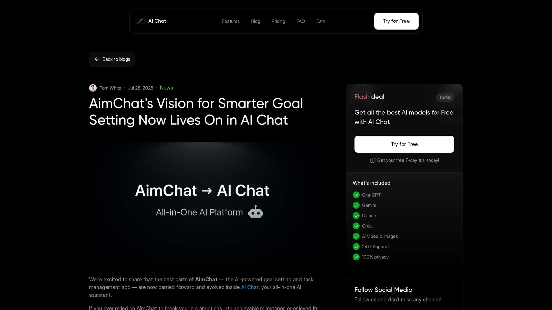 aimchat homepage
