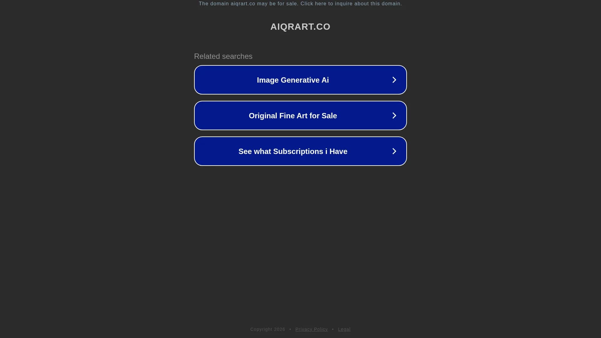 aiqrart homepage