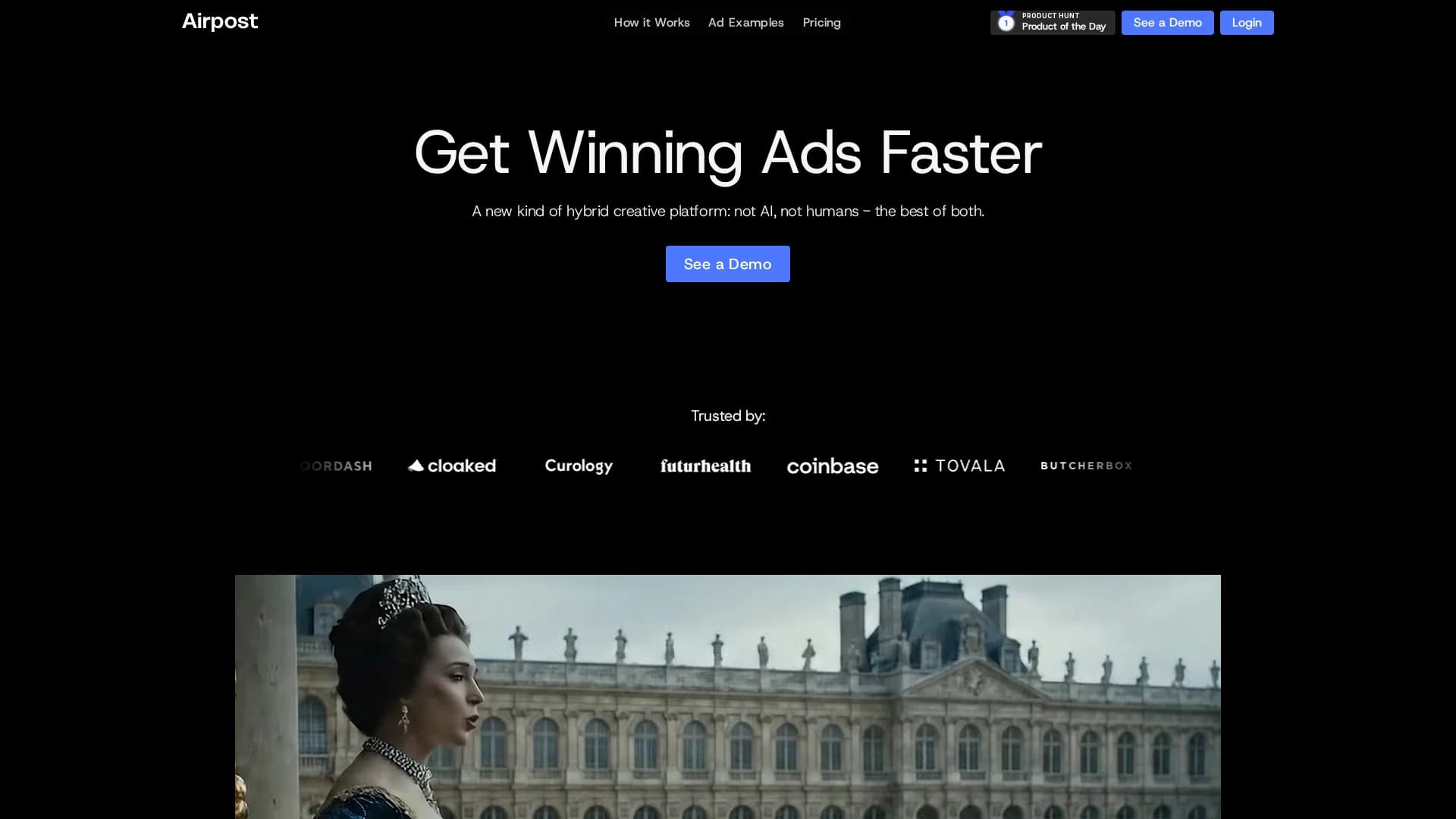 airpost homepage