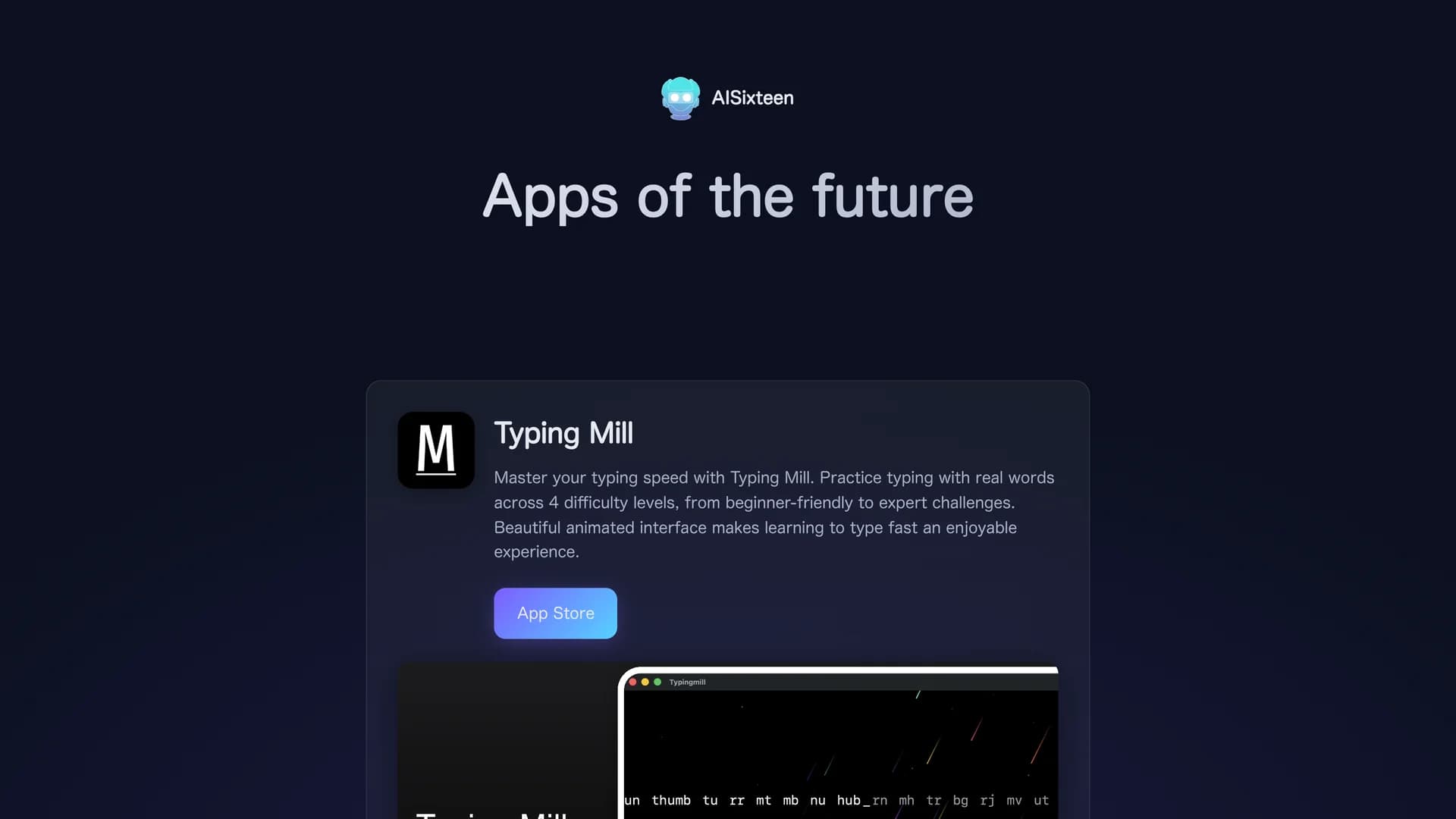 aisixteen homepage
