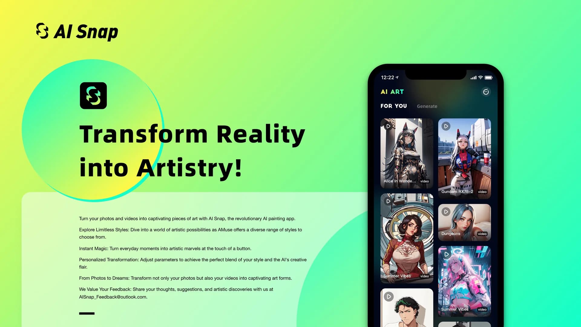 aisnap homepage