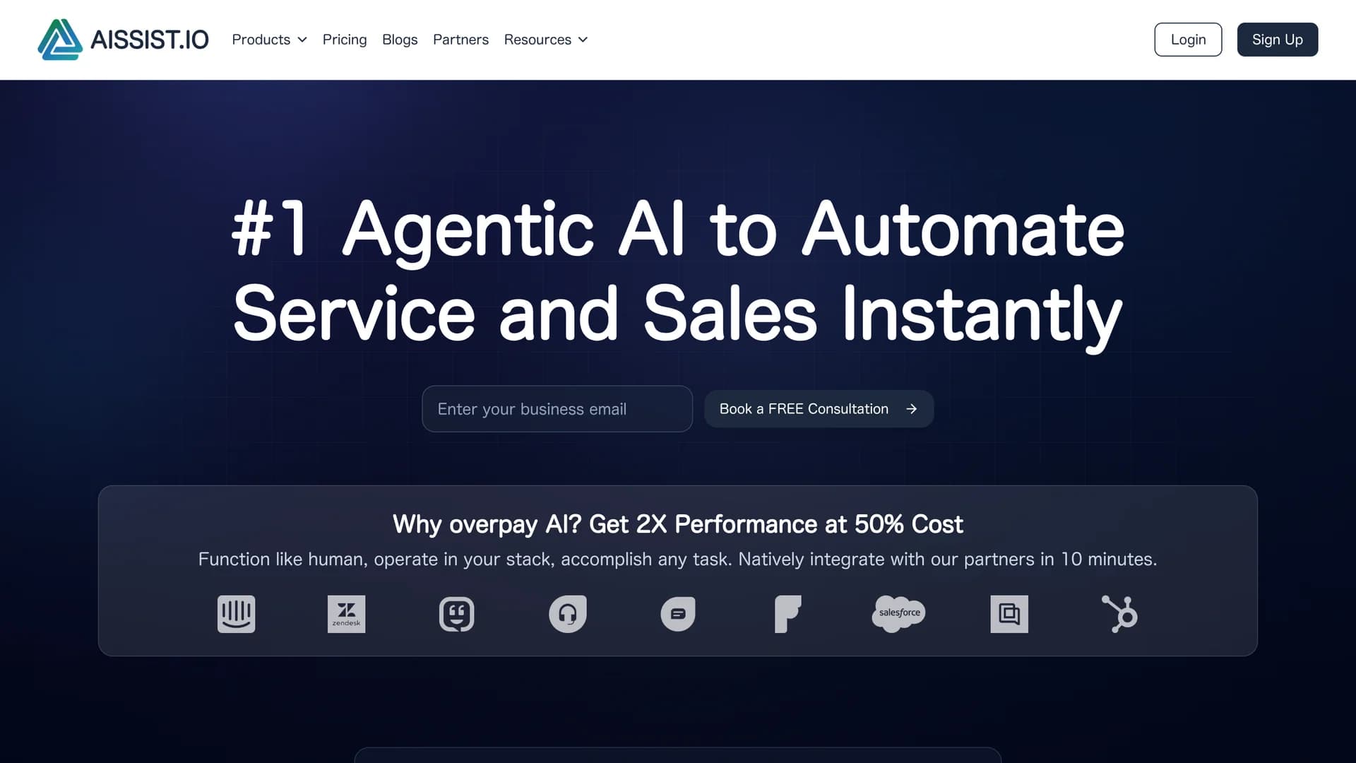 aissistant homepage