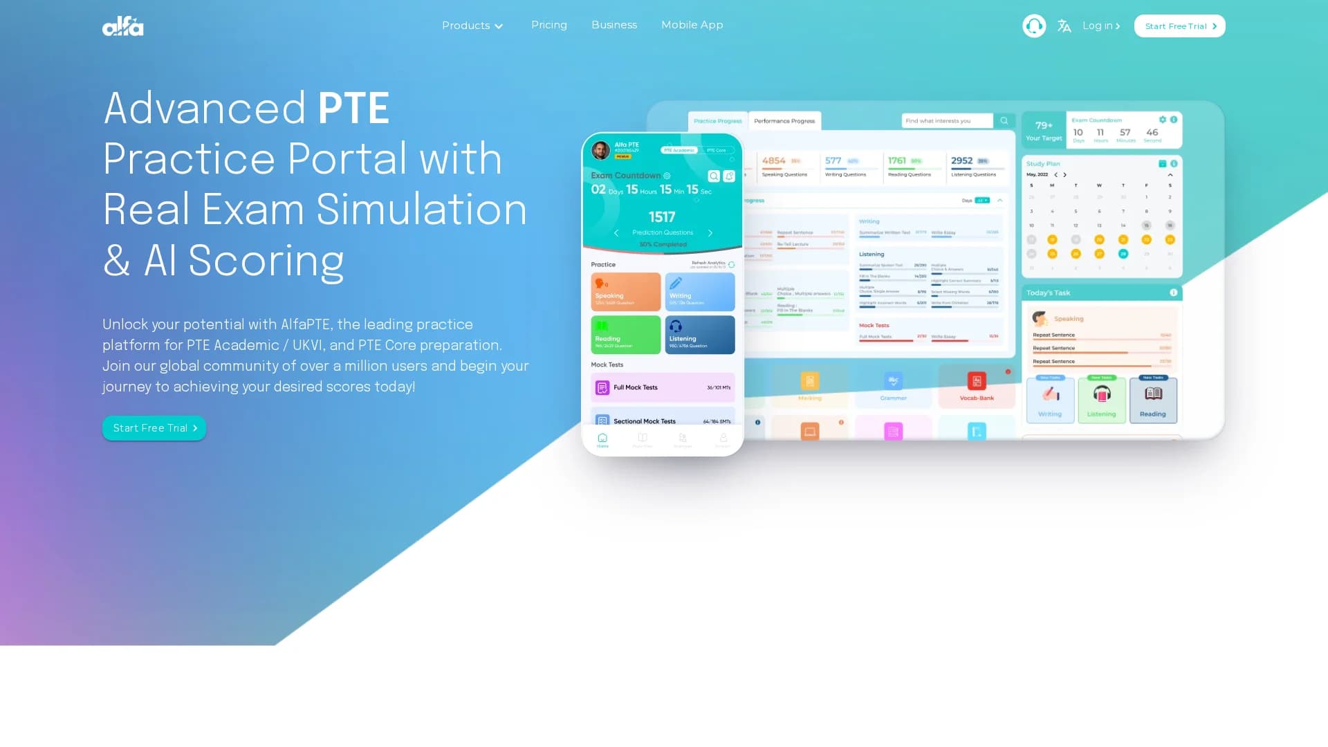 alfapte homepage