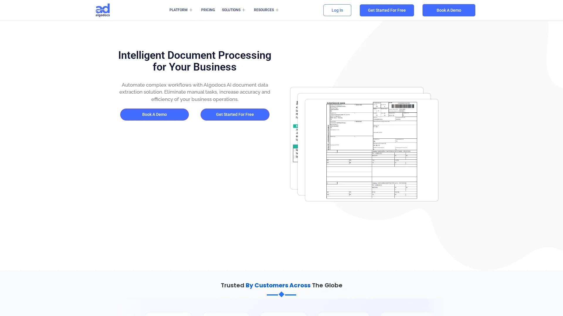 algodocs homepage