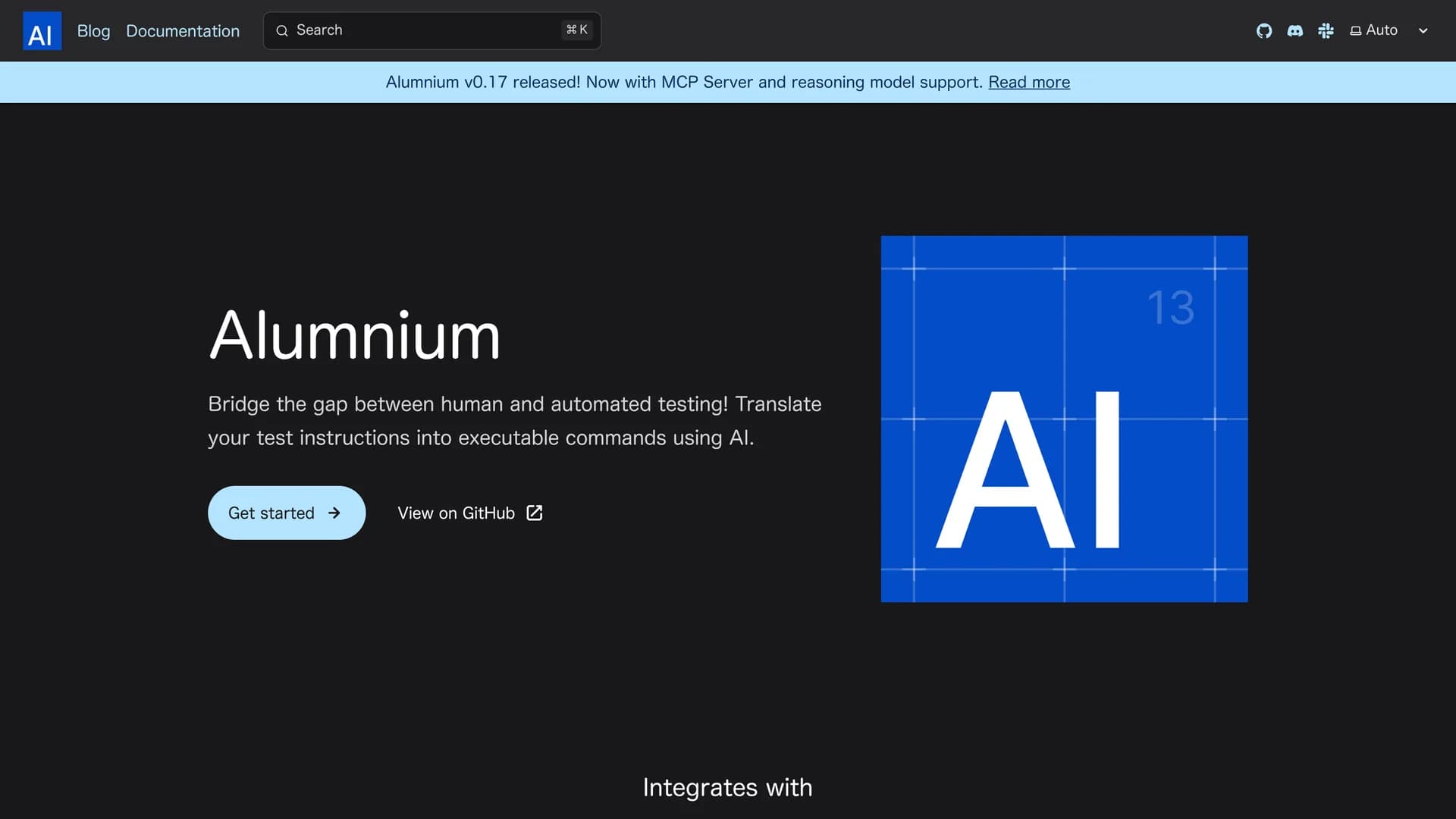 alumnium homepage