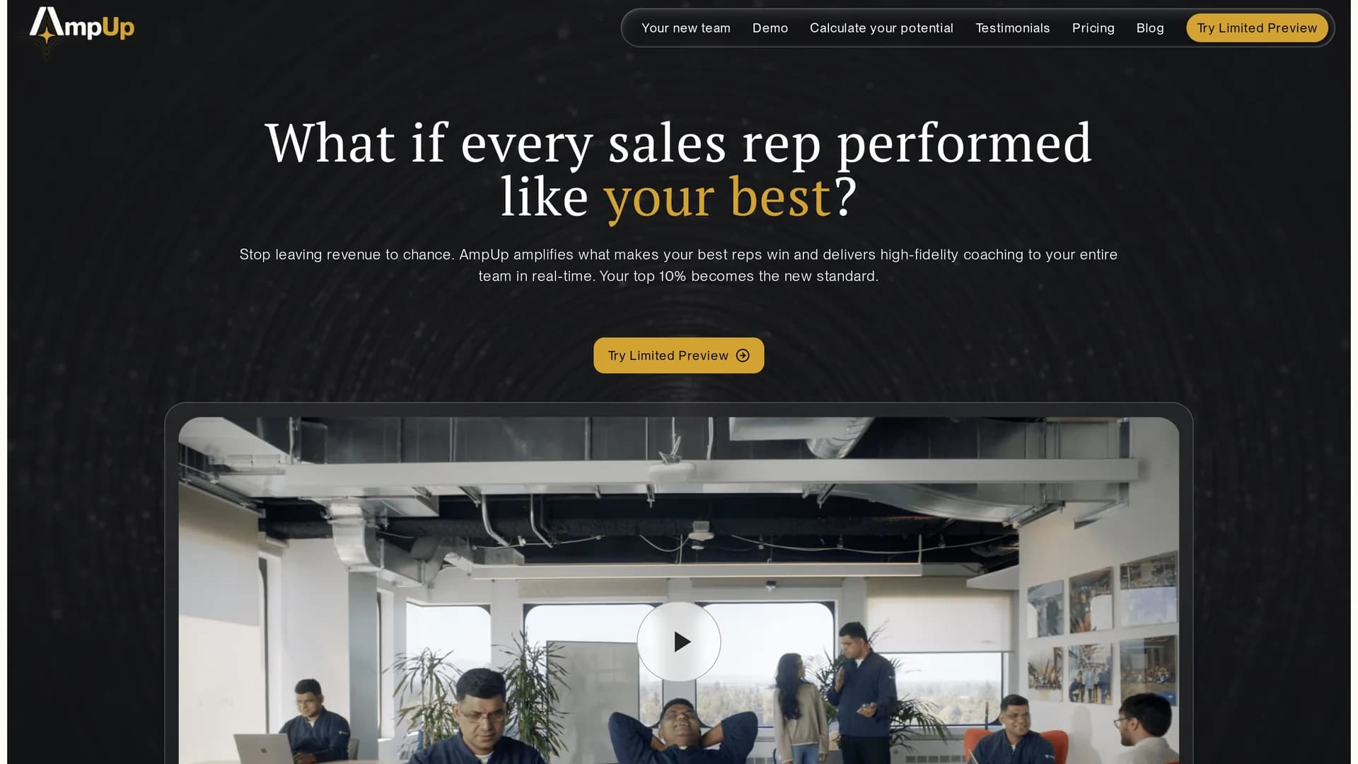 ampup homepage