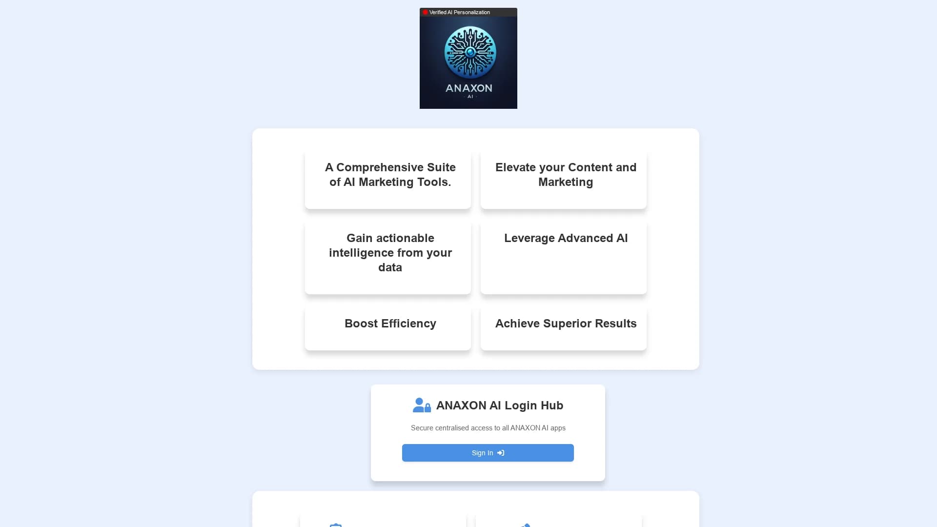 anaxon-ai homepage