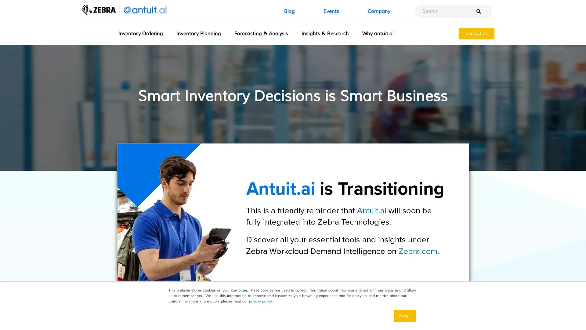 antuit-ai homepage