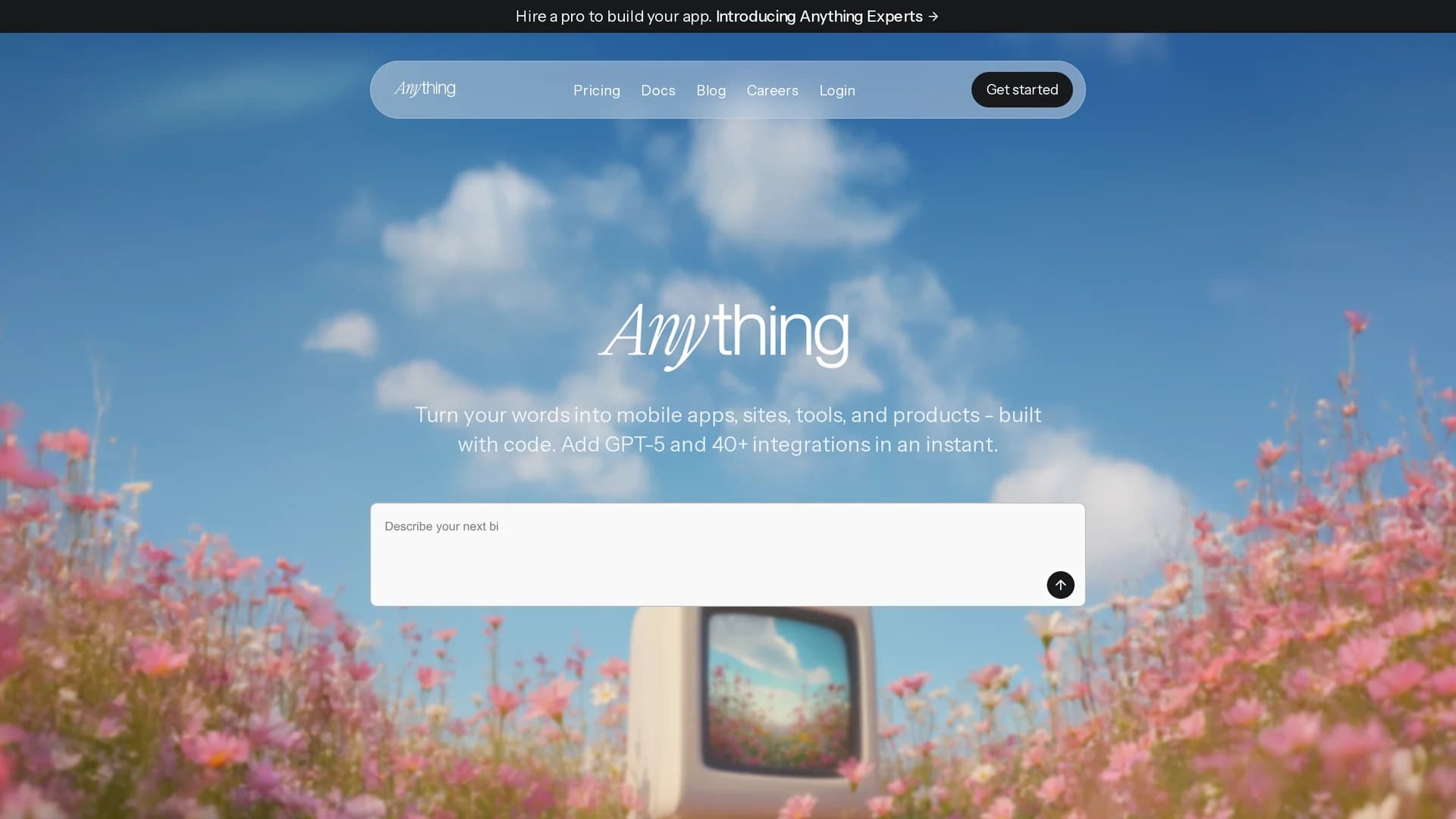 anything homepage