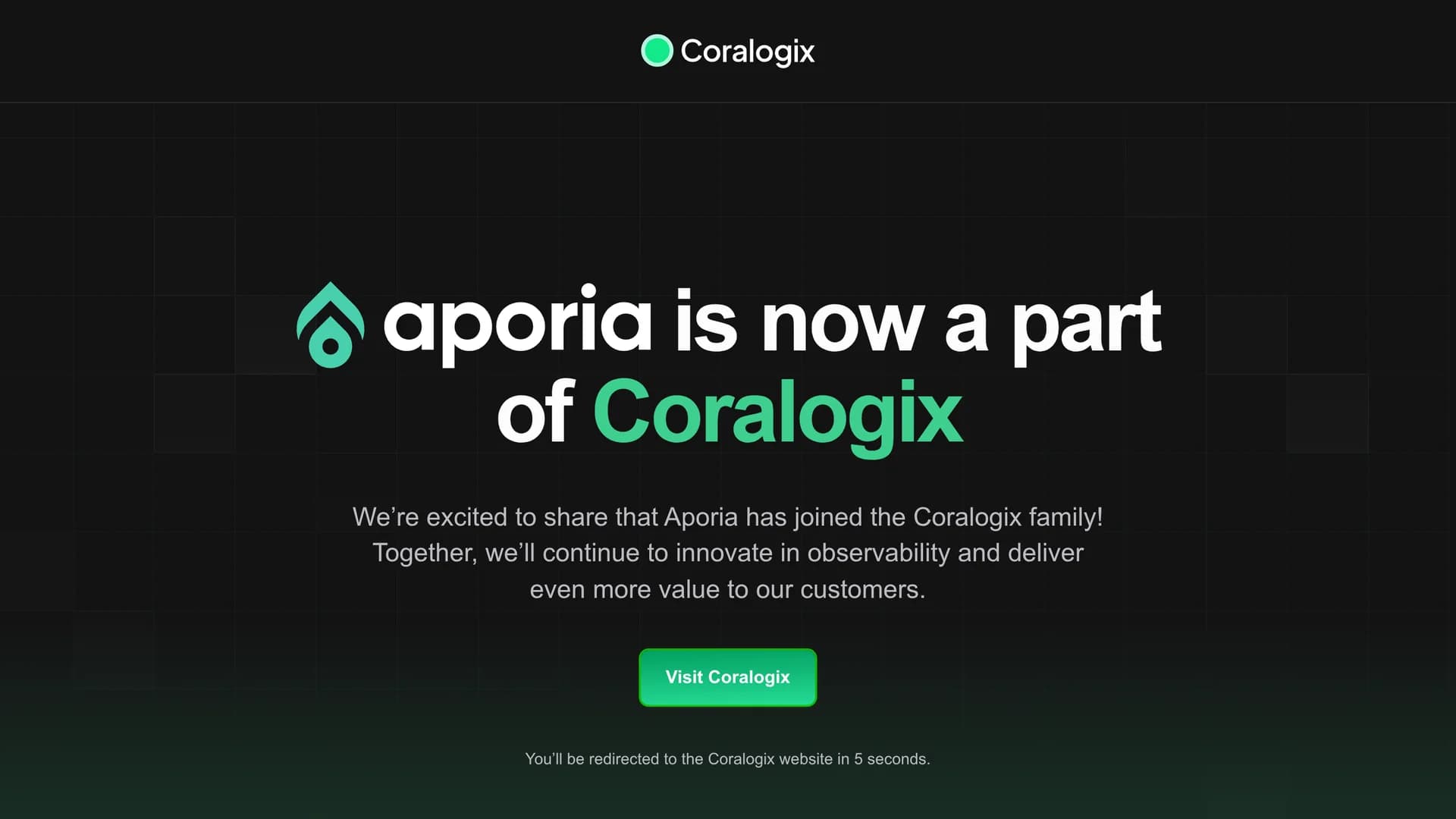 aporia-com homepage