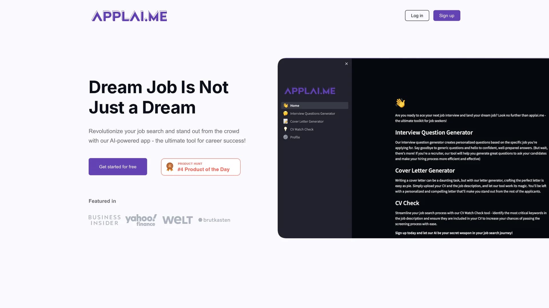 applai-me homepage