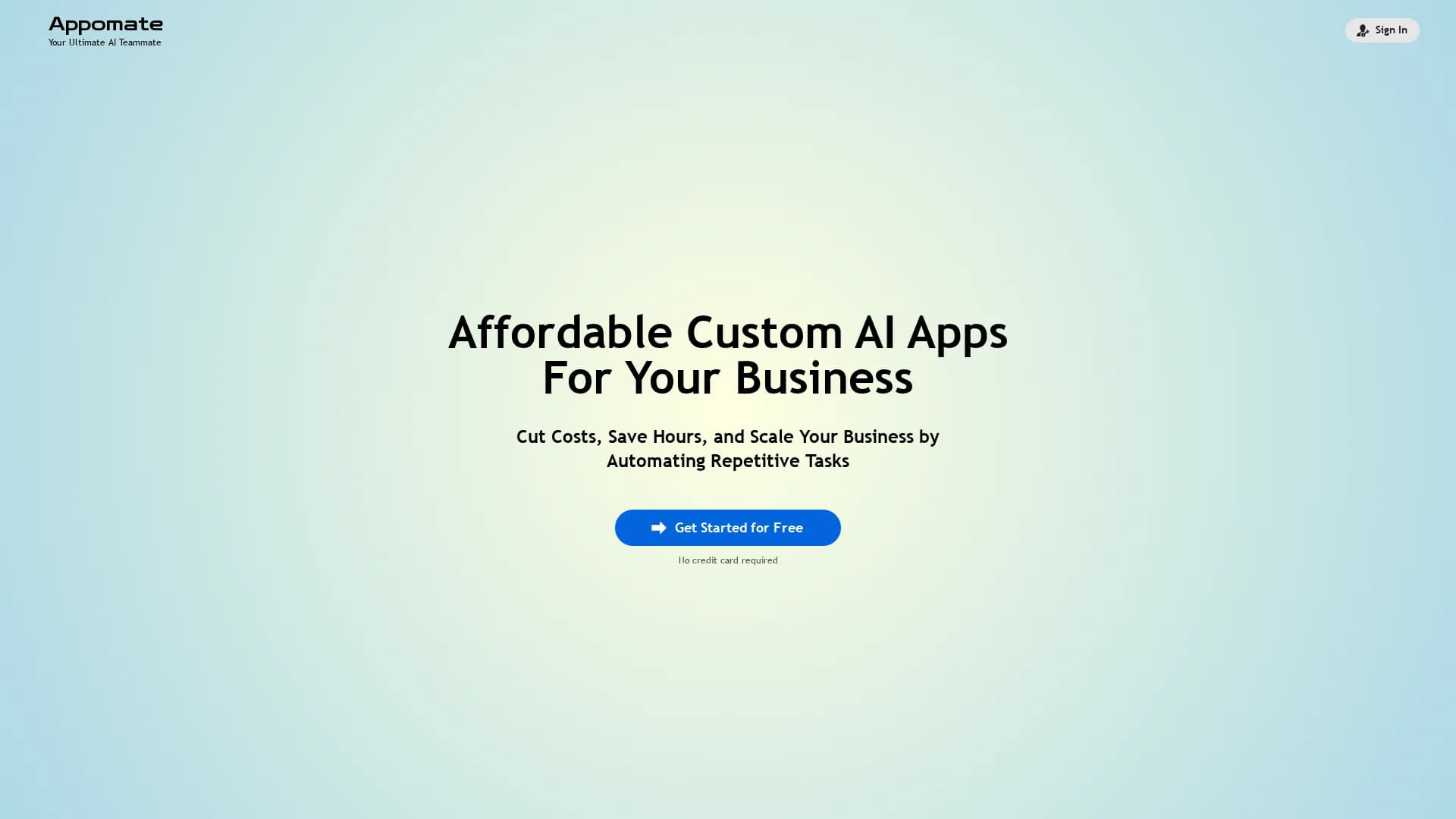 appomate homepage