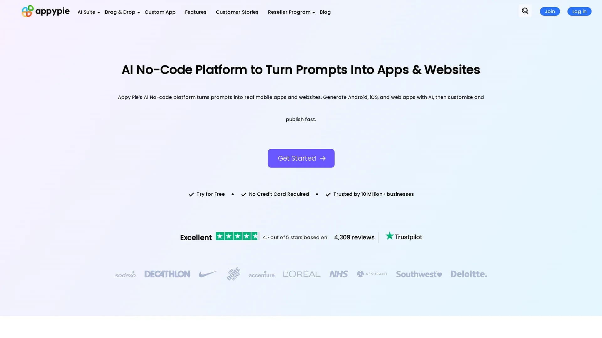 appsmakerstore homepage