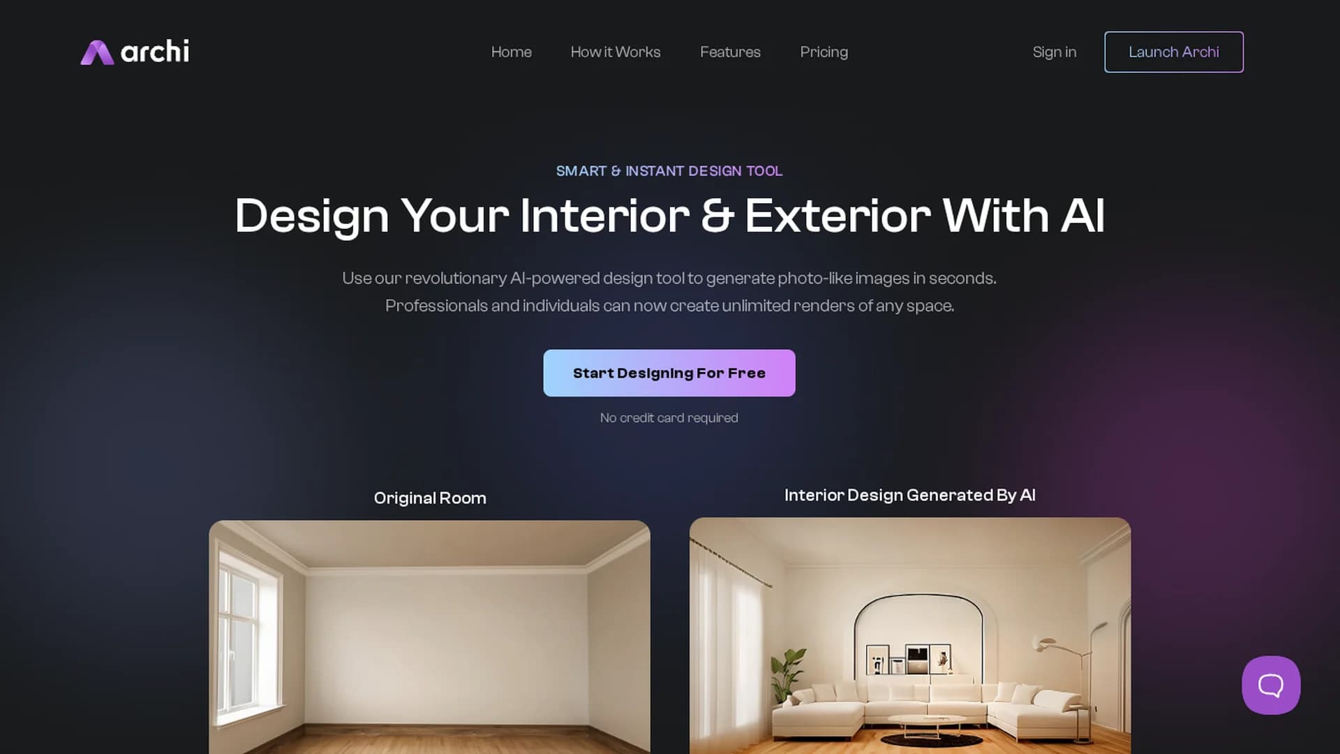 archi homepage