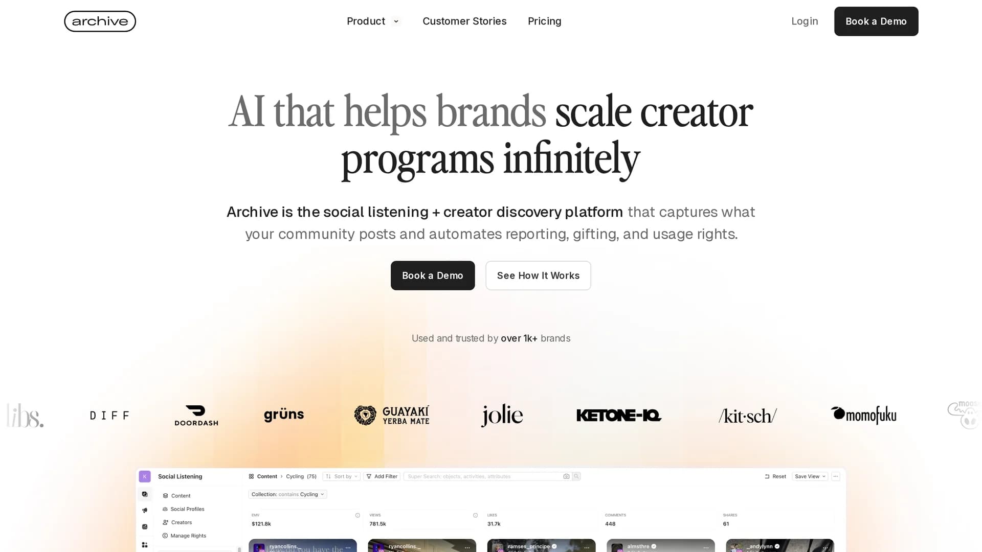 archive-com homepage