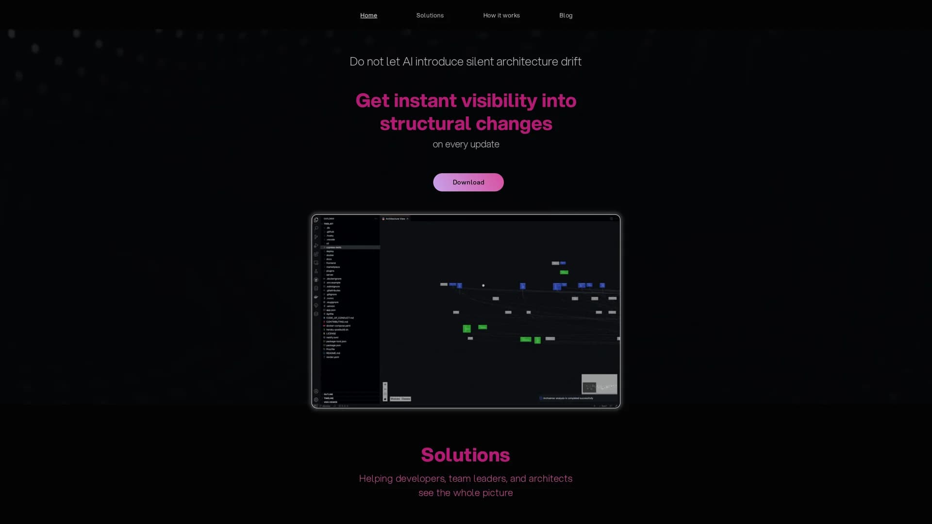 archsense homepage