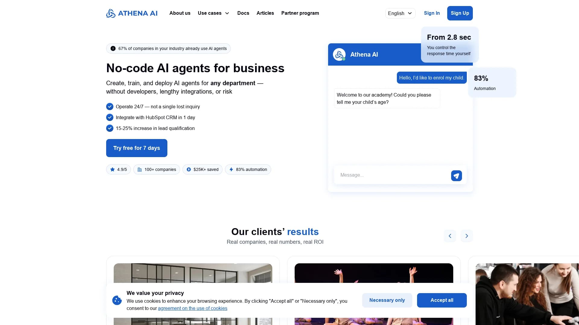 athena-ai homepage