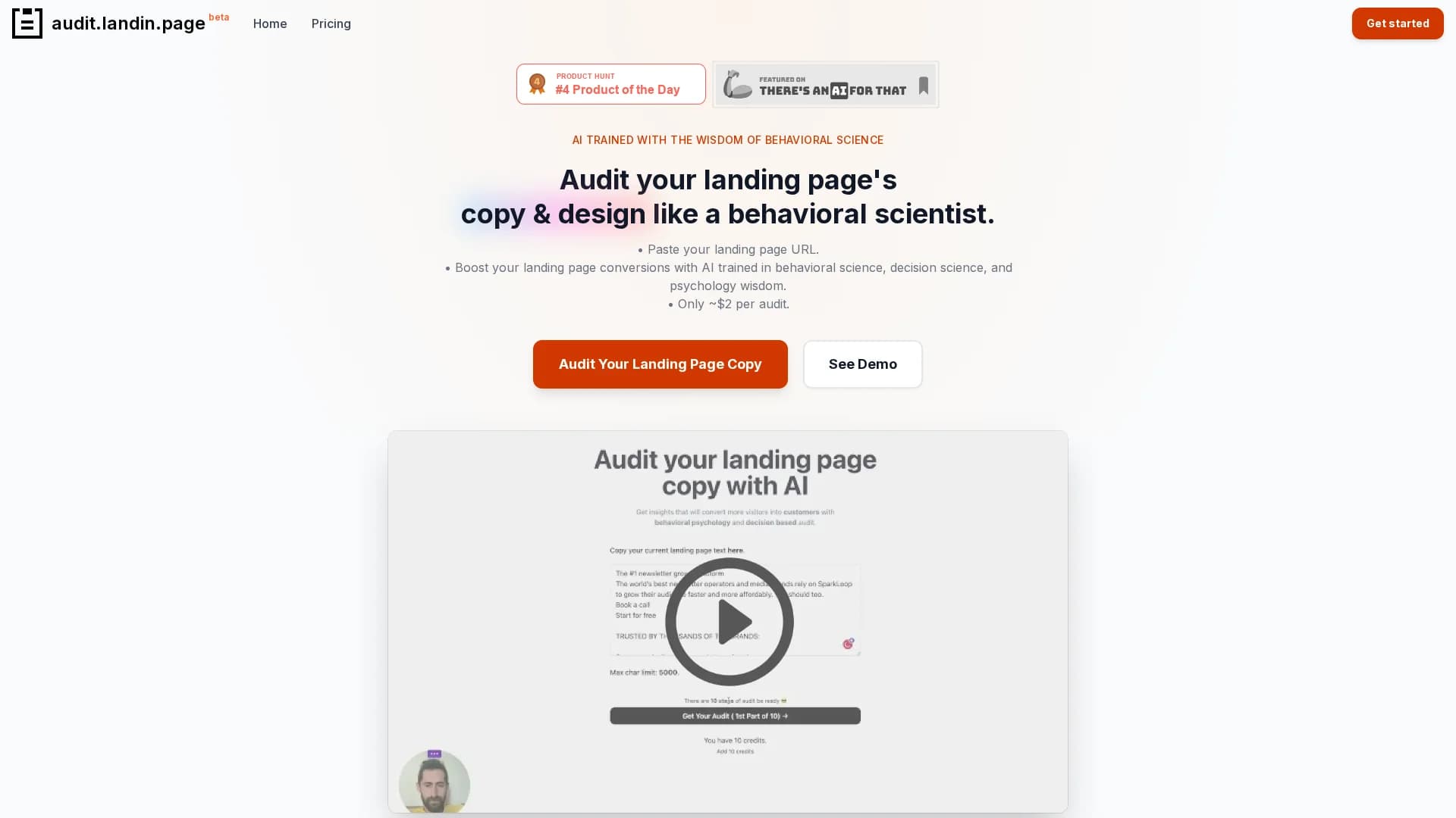 audit-landin-page homepage