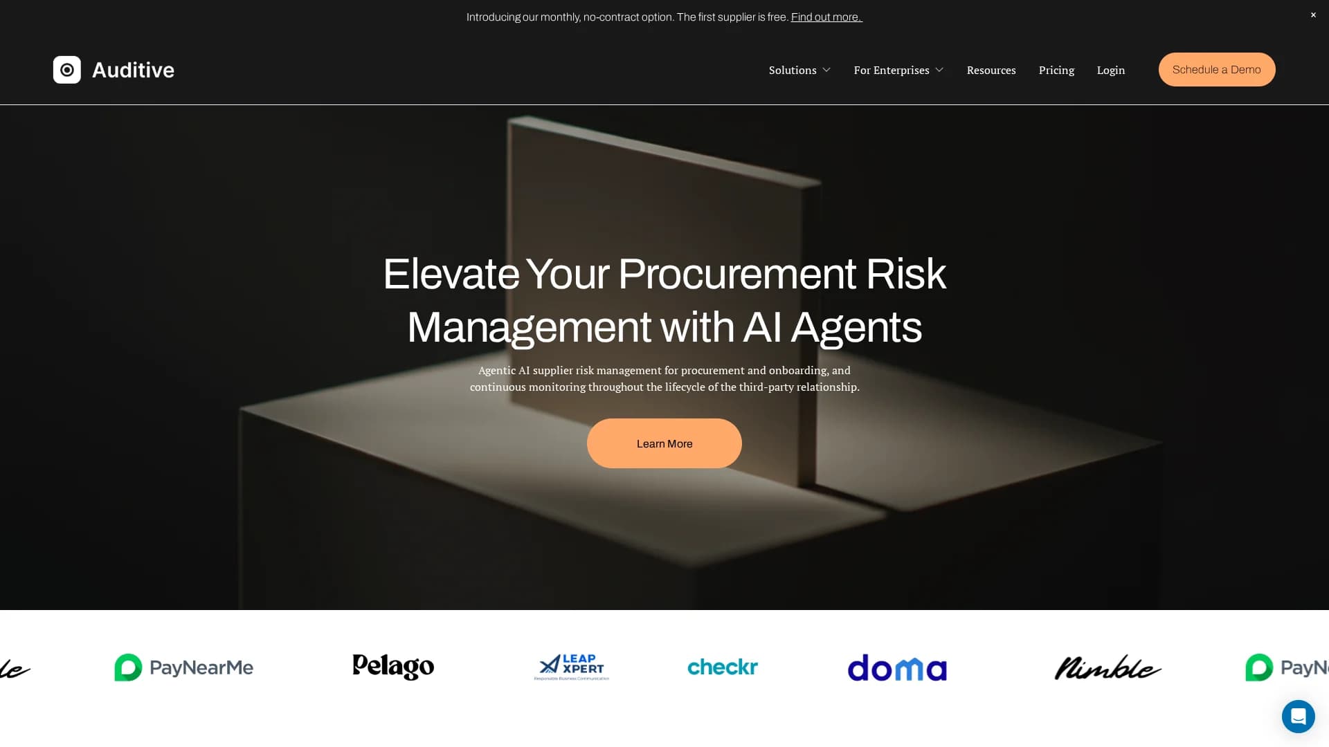 auditive homepage
