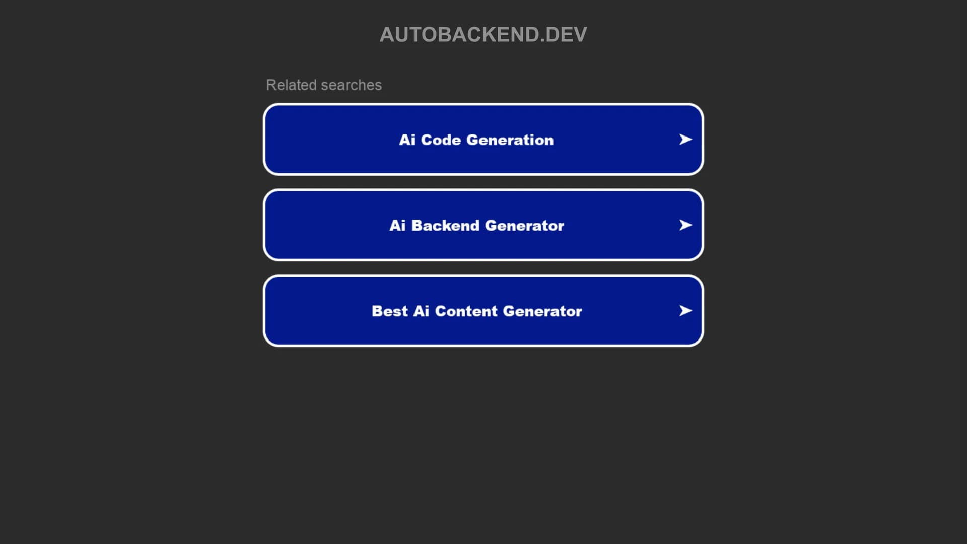 auto-backend homepage