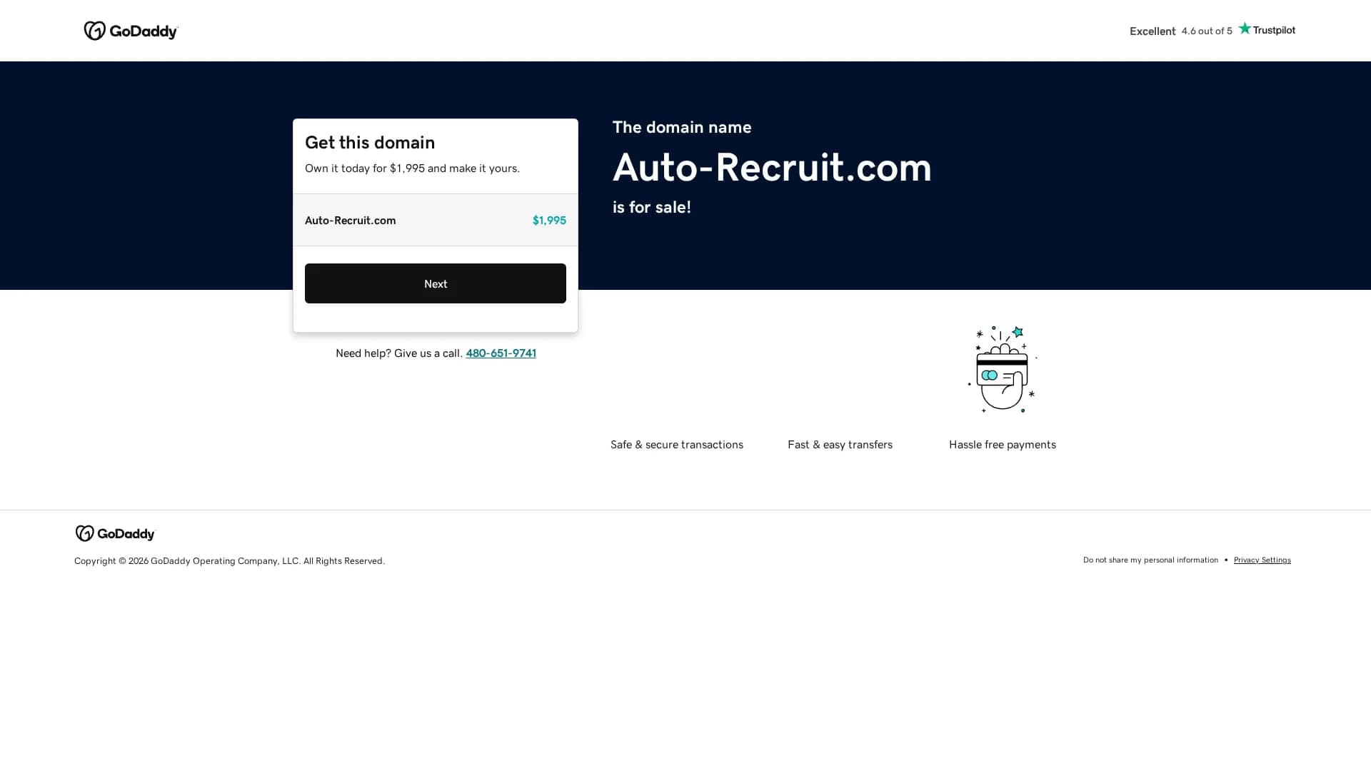 auto-recruit homepage