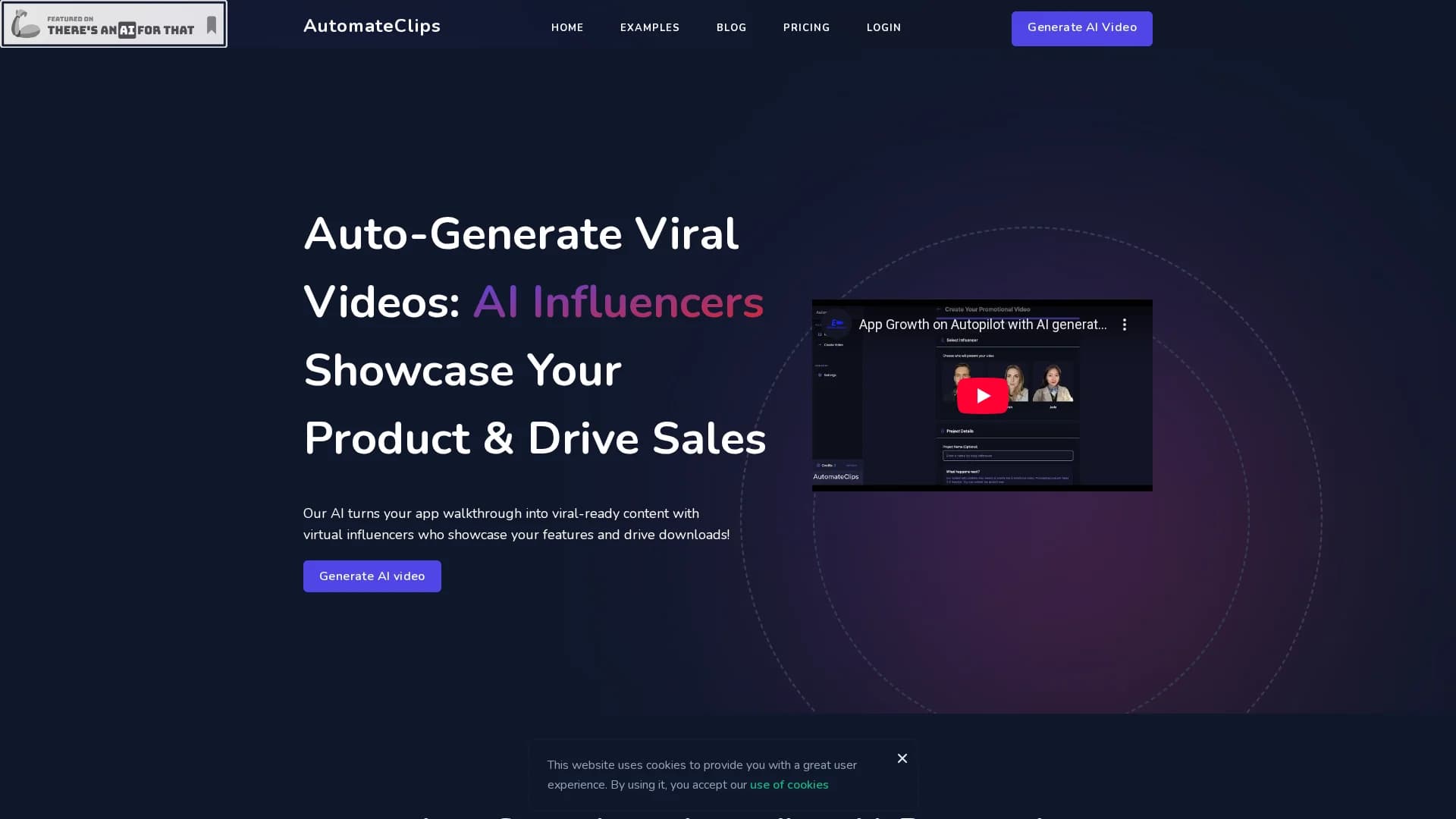automateclips homepage