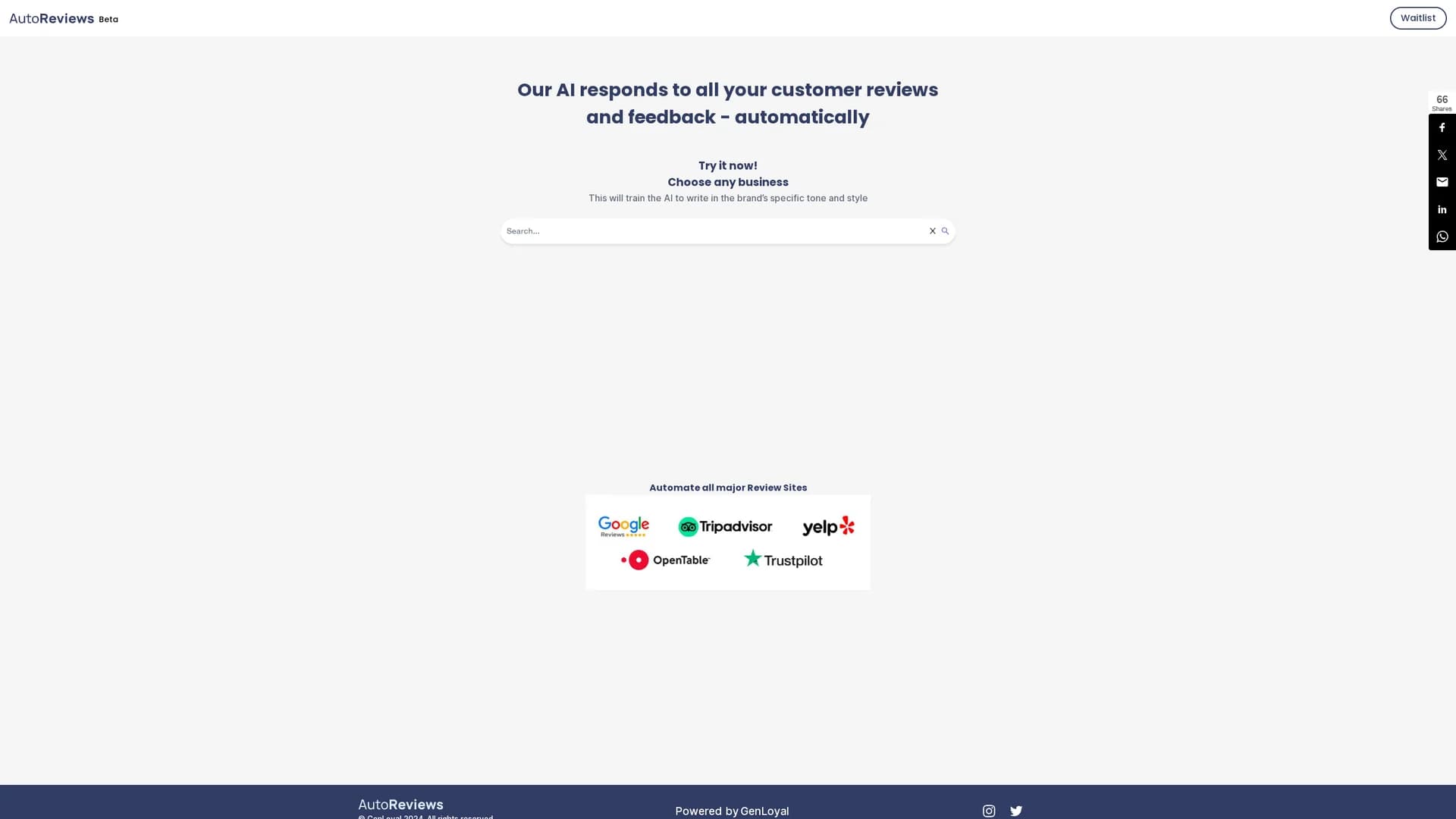 autoreviews-ai homepage