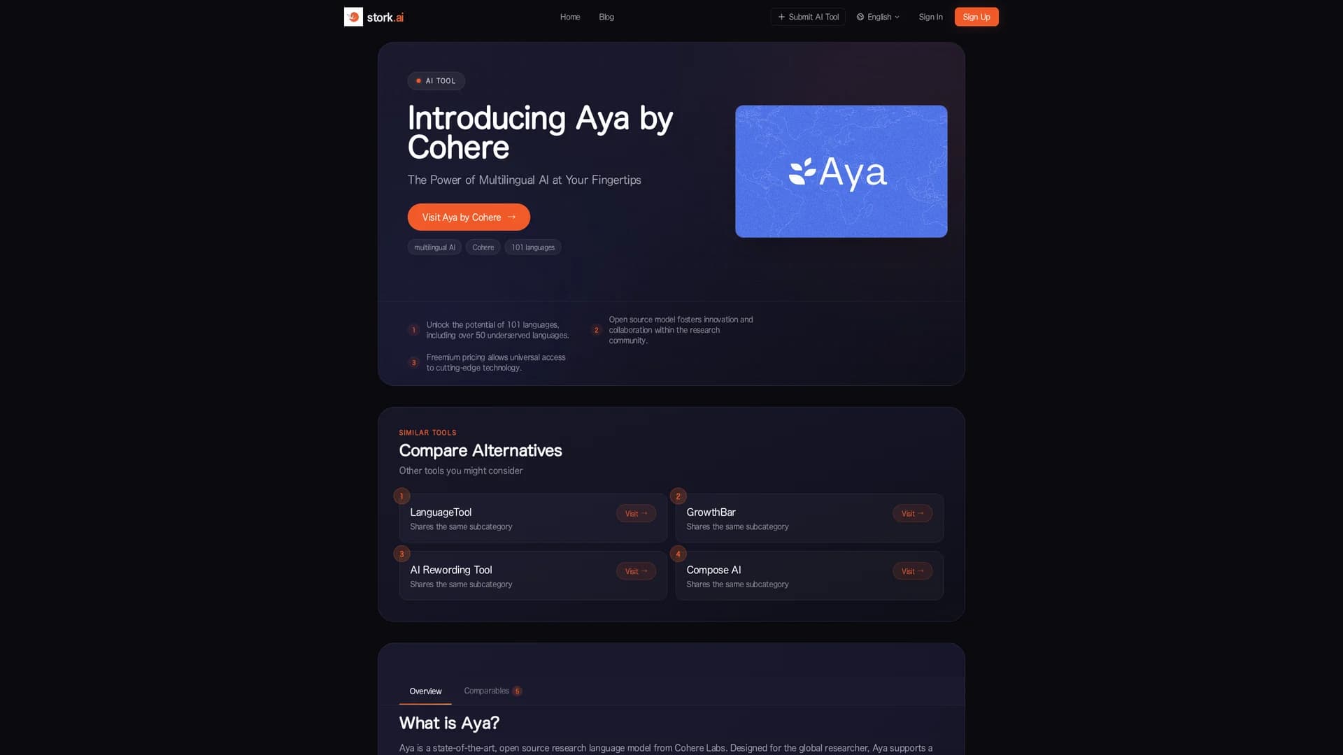 aya homepage