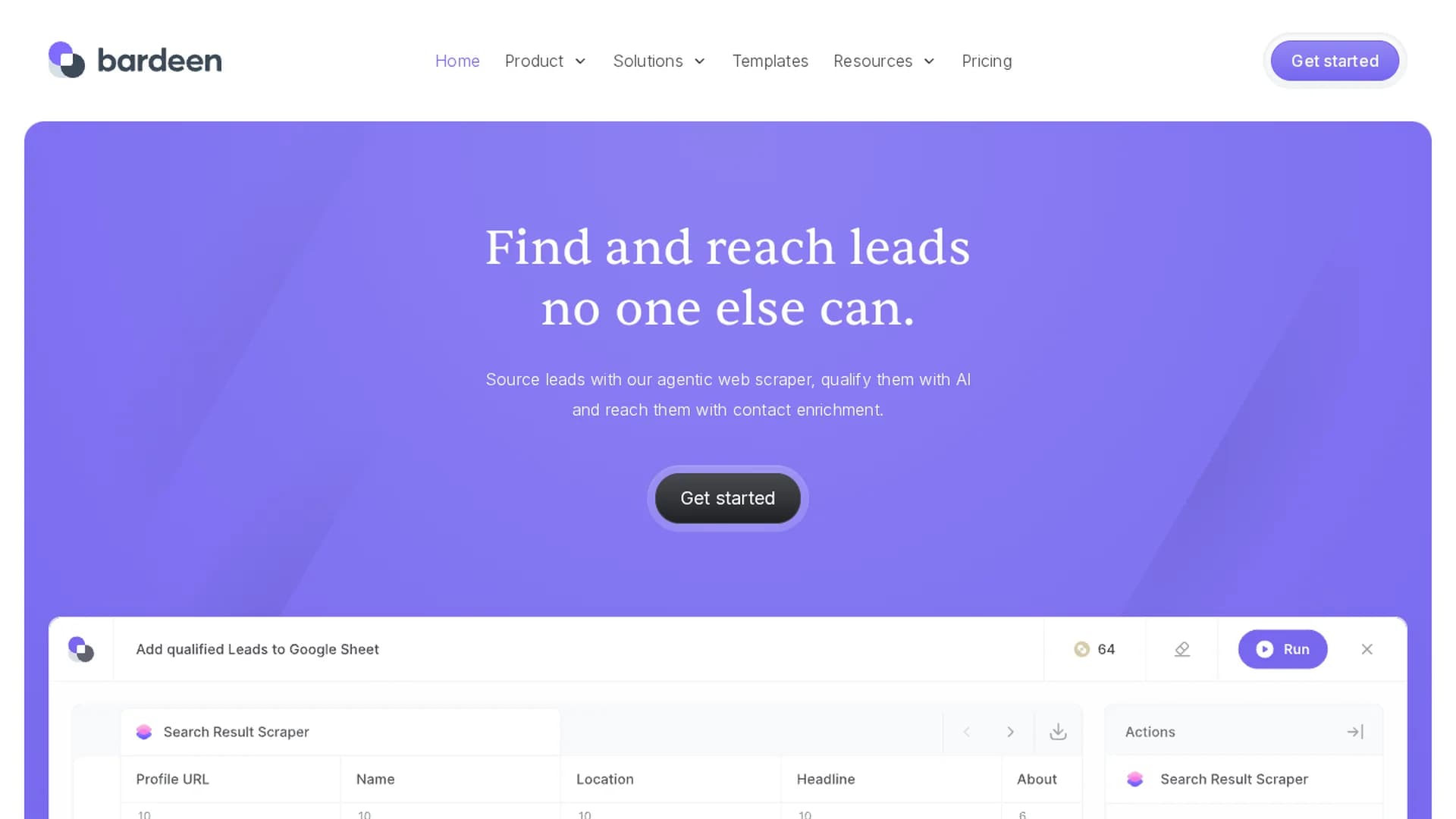bardeen homepage