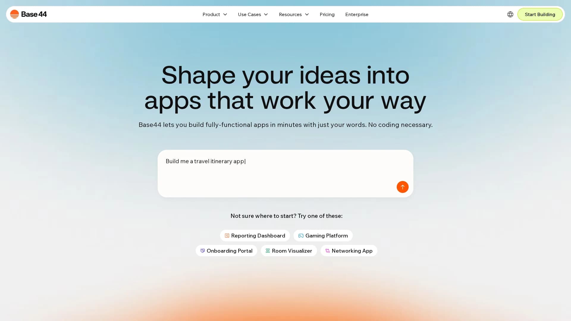 base44-com homepage