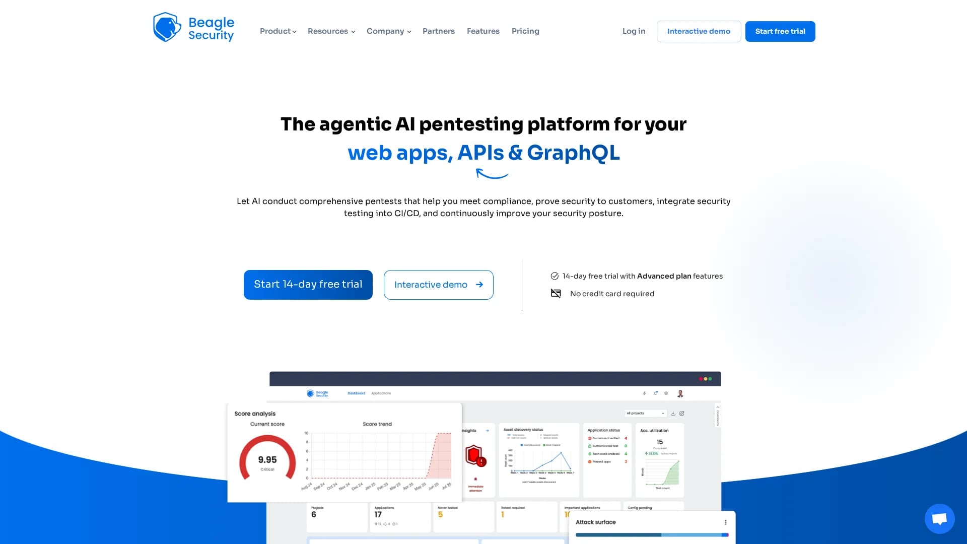 beagle-security homepage