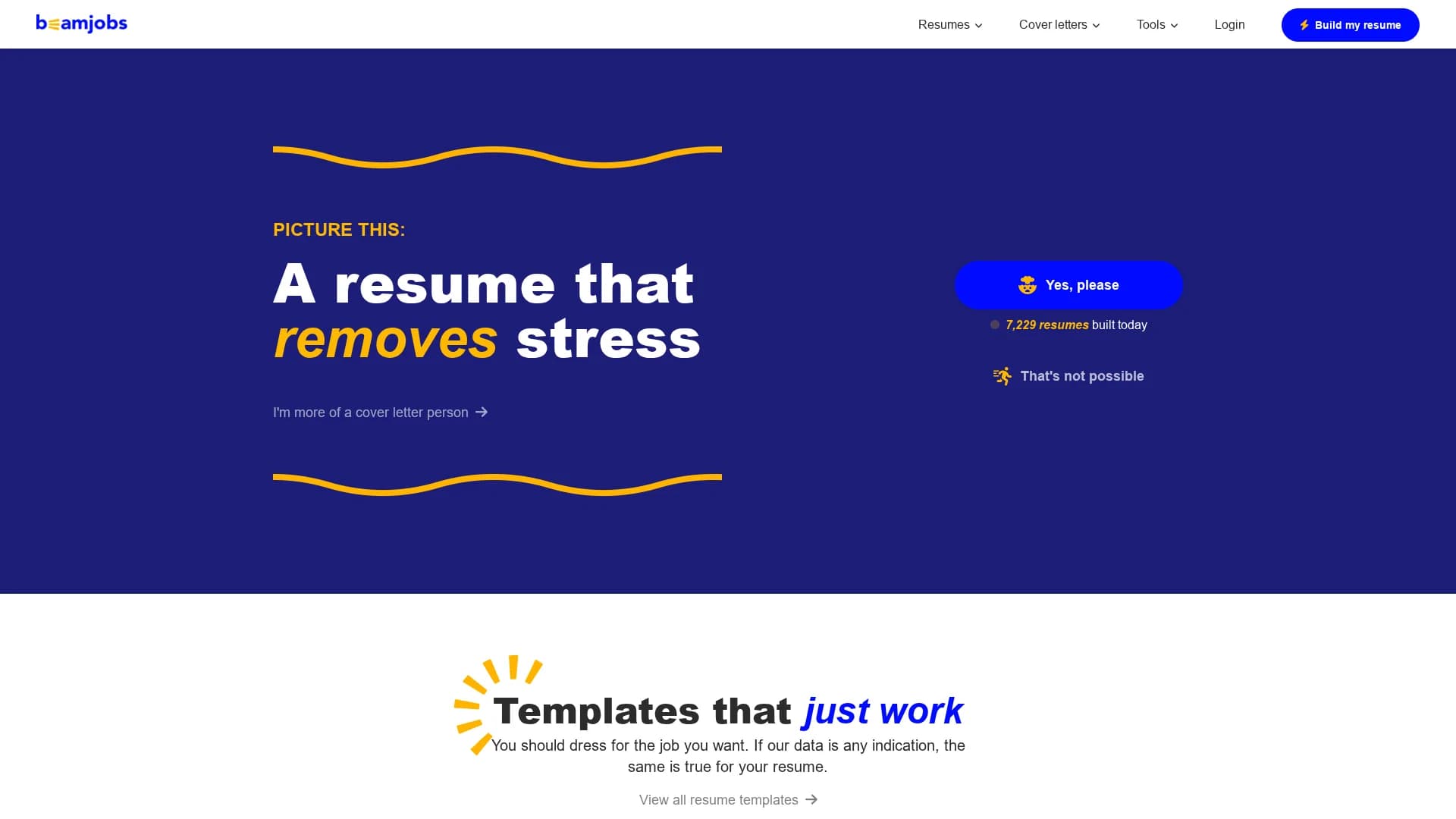 beamjobs homepage