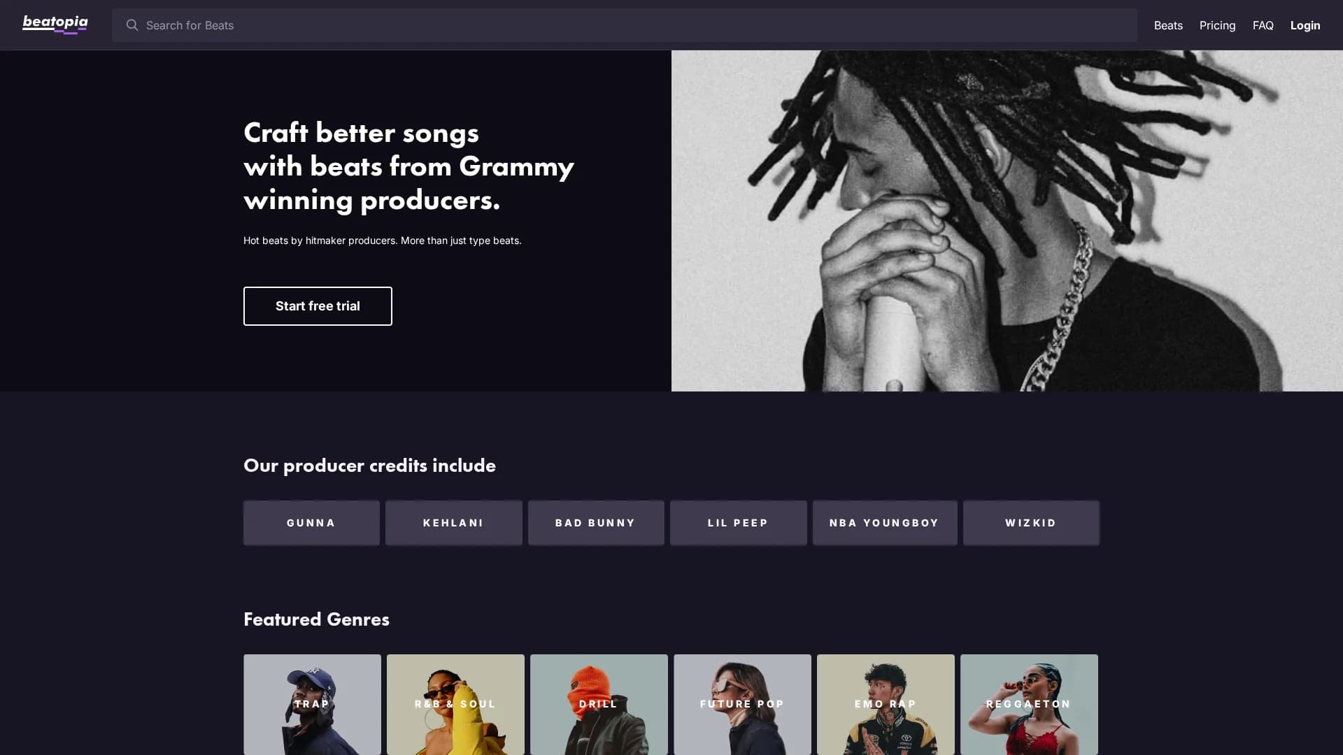 beatopia homepage