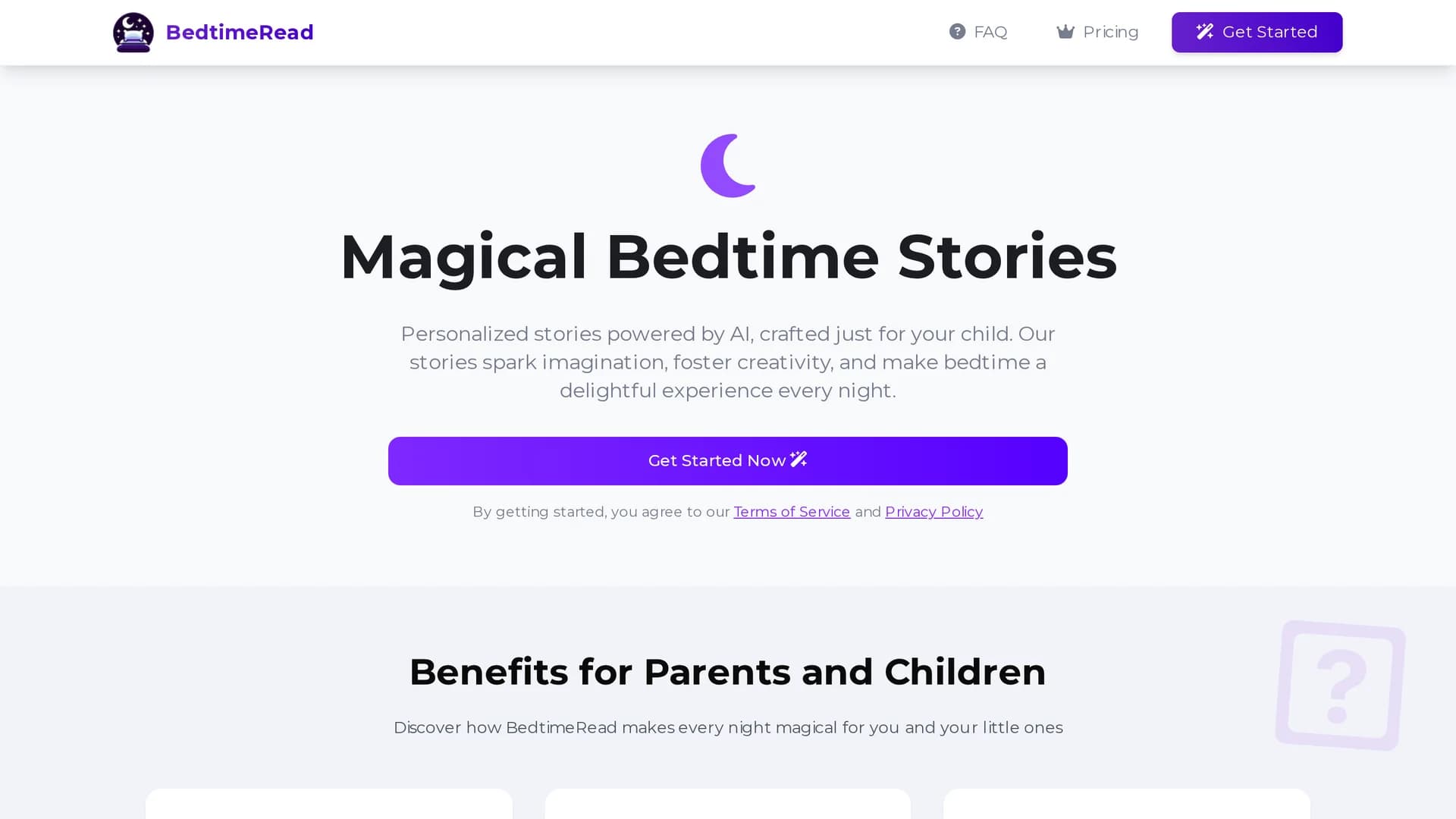 bedtimeread homepage