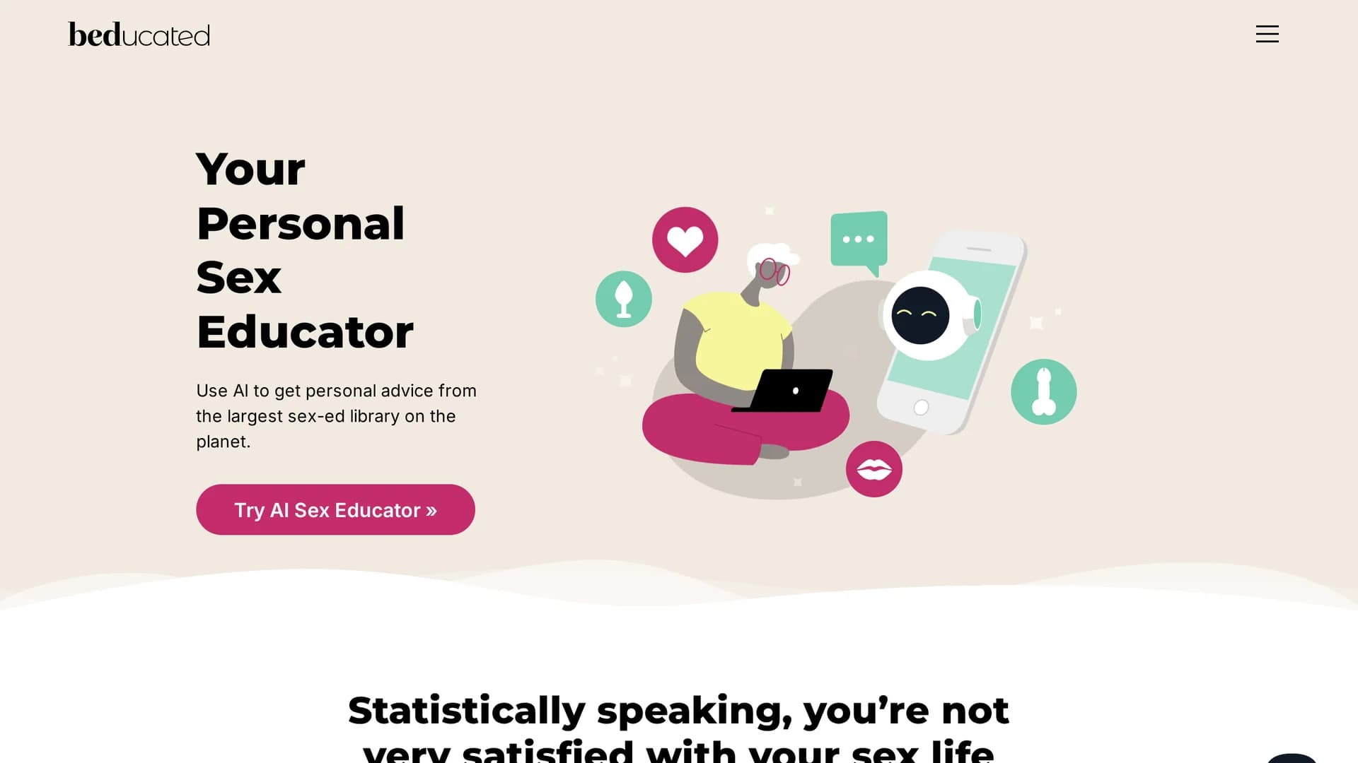 beducated homepage