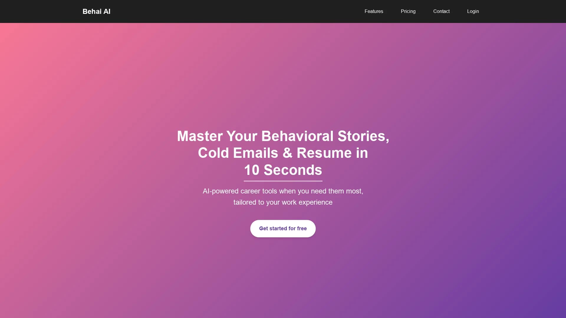 behai-ai homepage