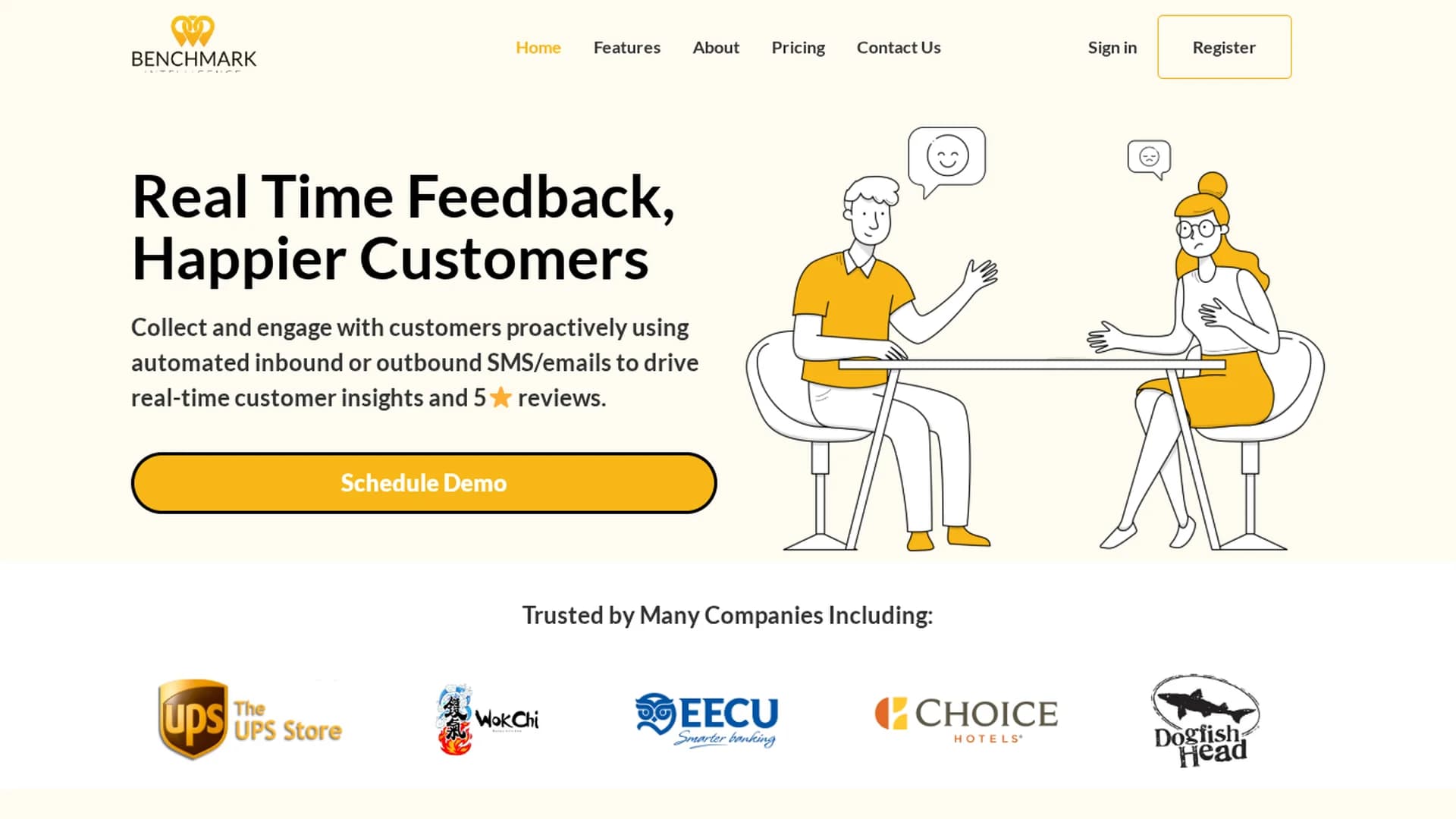 benchmark-intelligence homepage